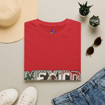 Mexico Pride Graphic T-Shirt — Retro Mexican Flag Design