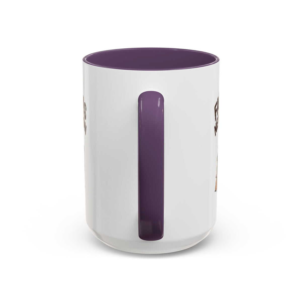 Funny And Witty "Famine Was Never An Option" Accent Coffee Mug (11, 15oz)
