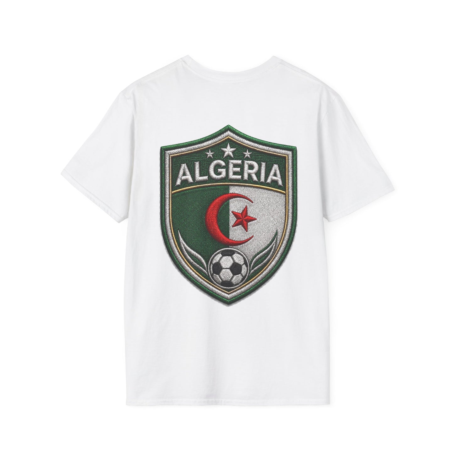 Algeria Football Fan Tee — "Green Desert Fire" Soccer Shirt