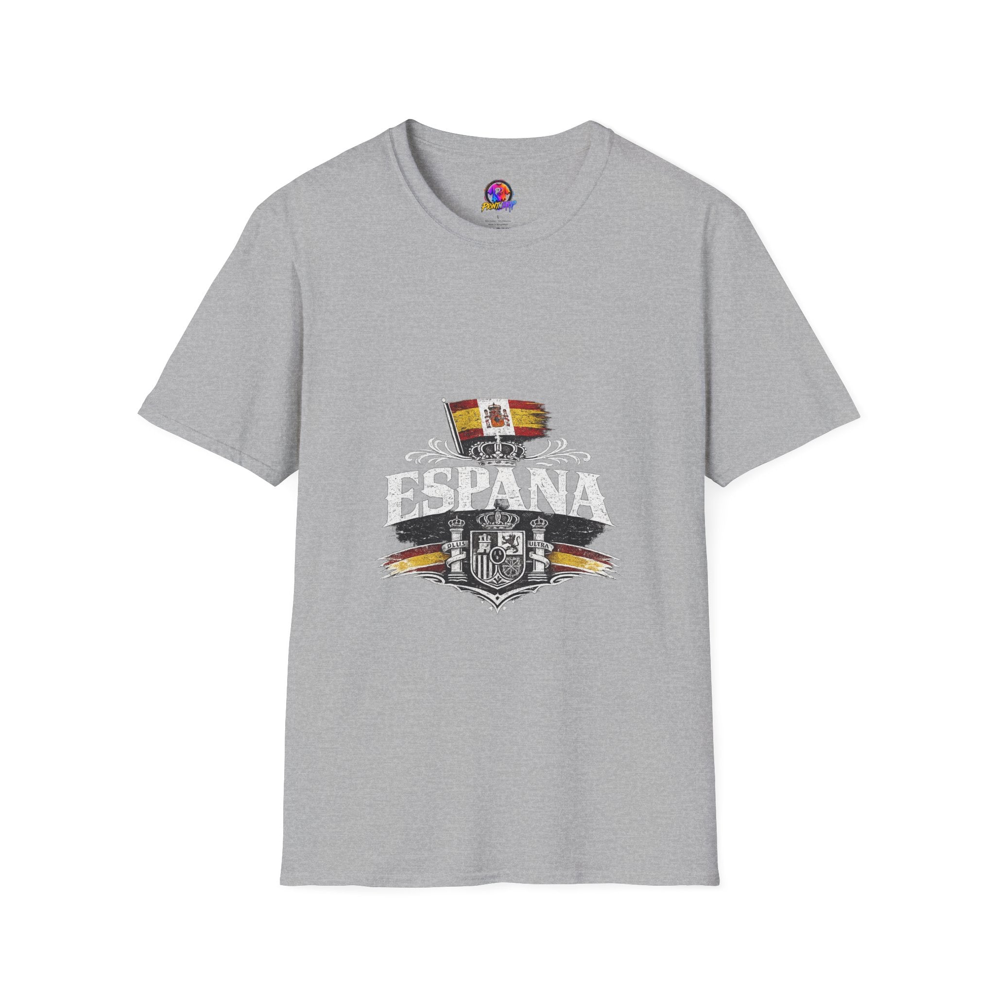 Spain Flag Crest T-Shirt — Spanish Pride Graphic Tee