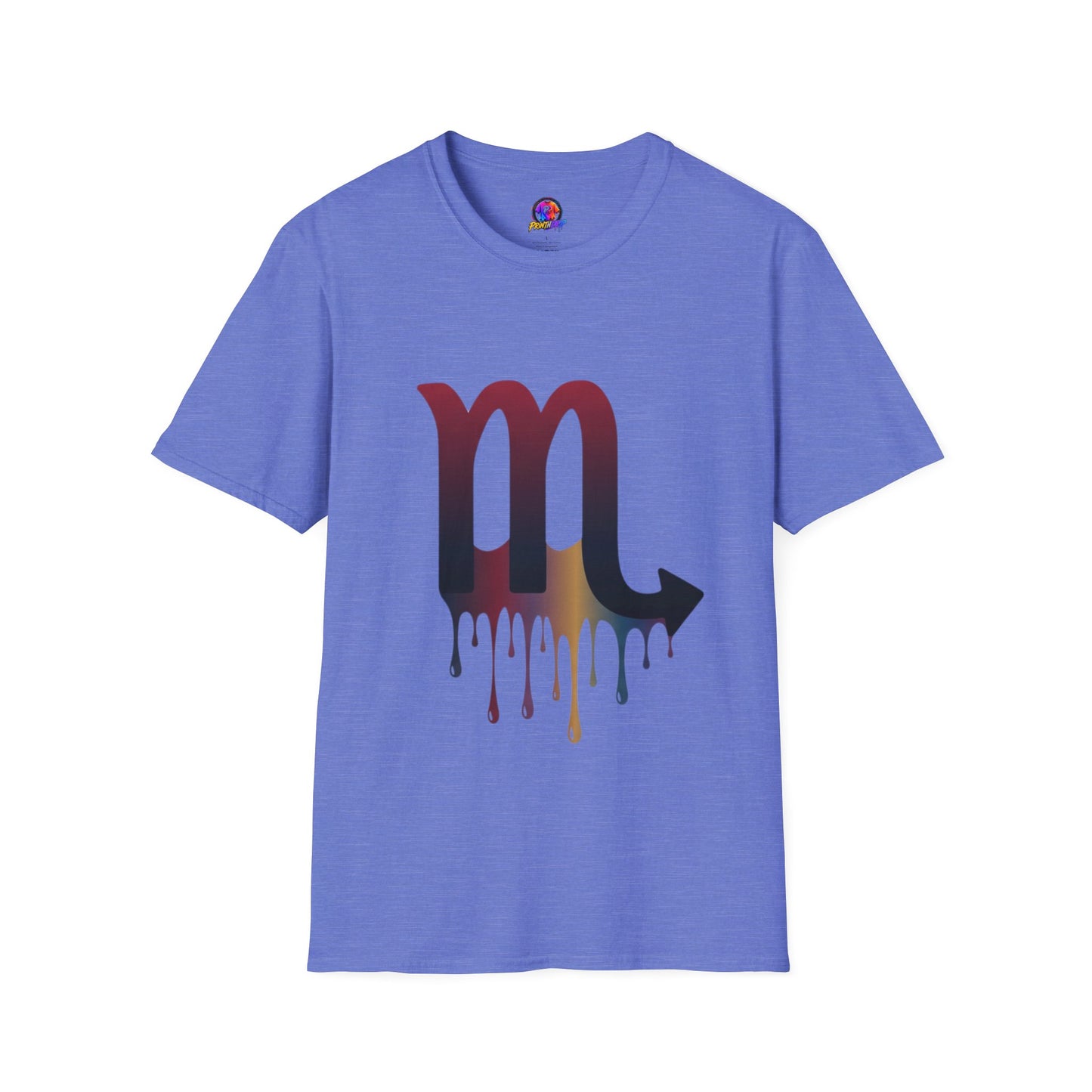 Scorpio Drip Symbol T-Shirt — Zodiac Scorpion Astrology Tee