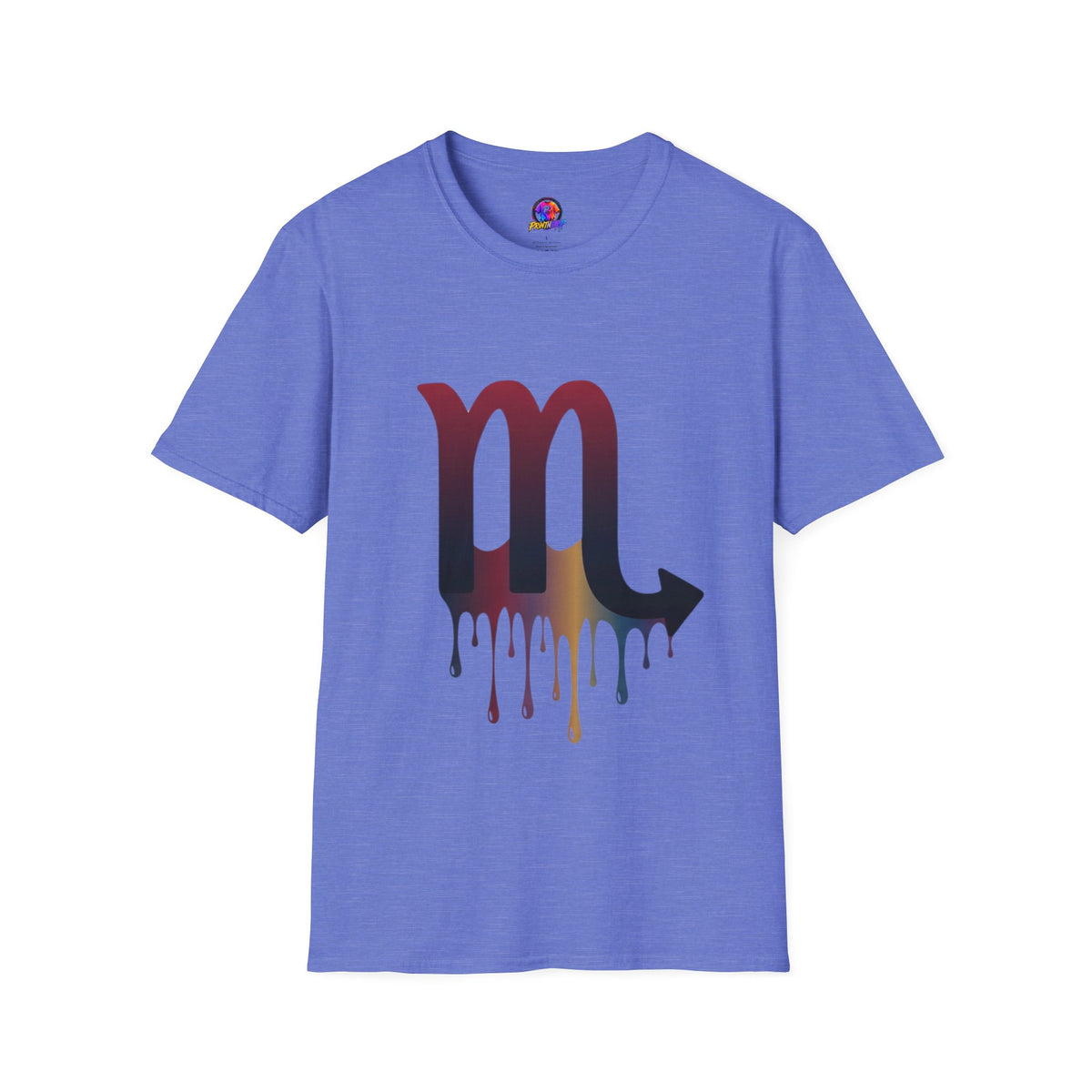 Scorpio Drip Symbol T-Shirt — Zodiac Scorpion Astrology Tee