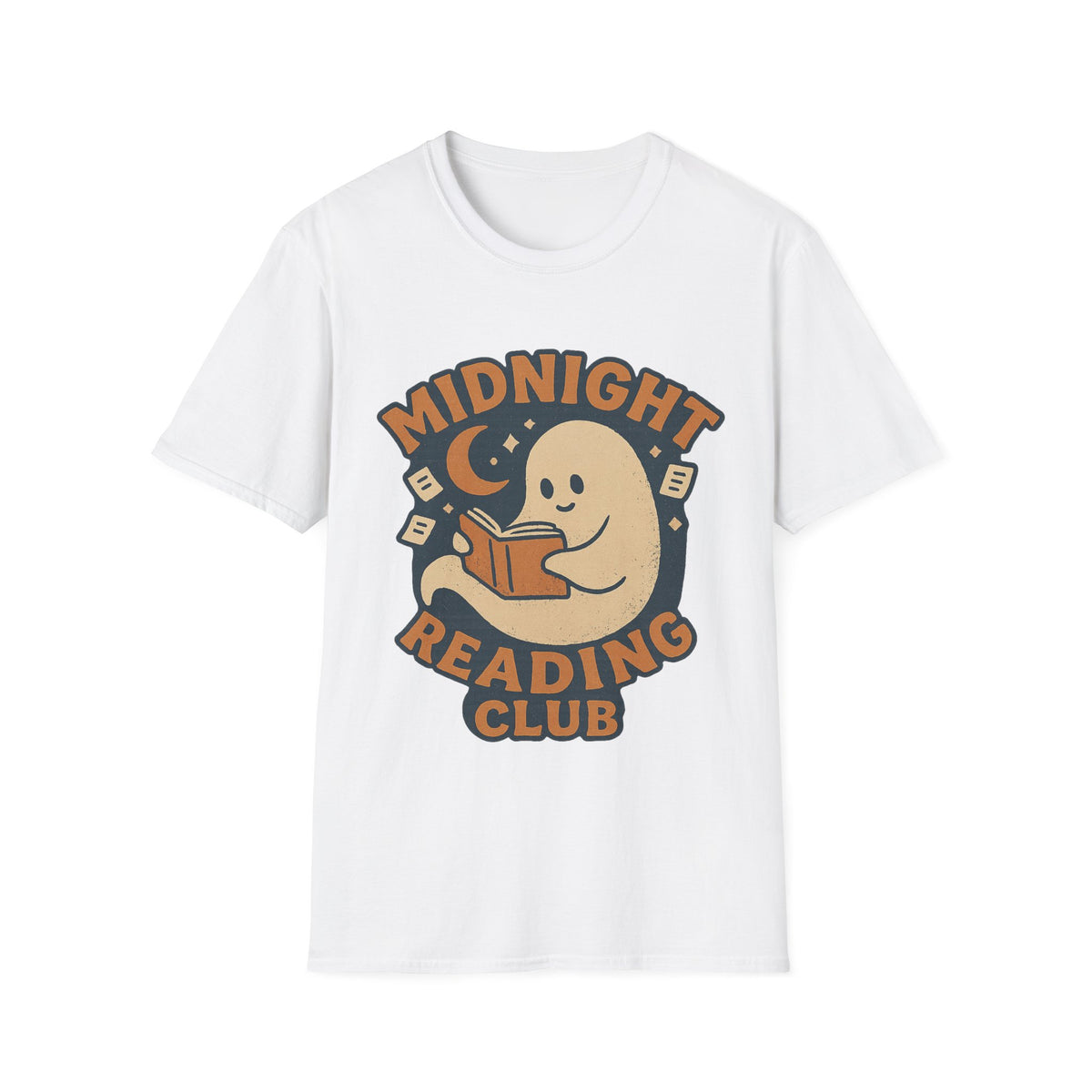 Midnight Reading Club T-Shirt — Cute Ghost Booklover Tee - Trending Now - August 2026