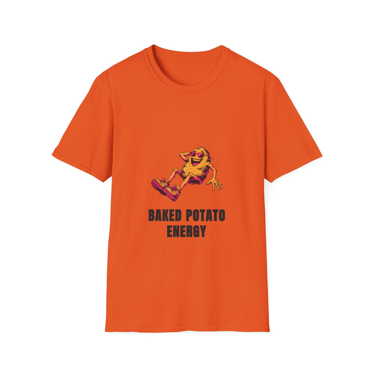 Baked Potato Energy T-Shirt — Funny Potato Graphic Tee - Trending Now - August 2026