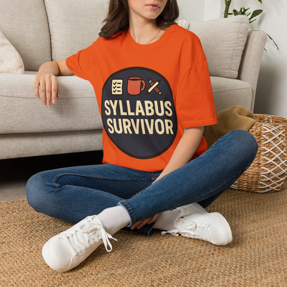 Syllabus Survivor T-Shirt — Funny Teacher/Student Back-to-School Tee - Trending Now - August 2026
