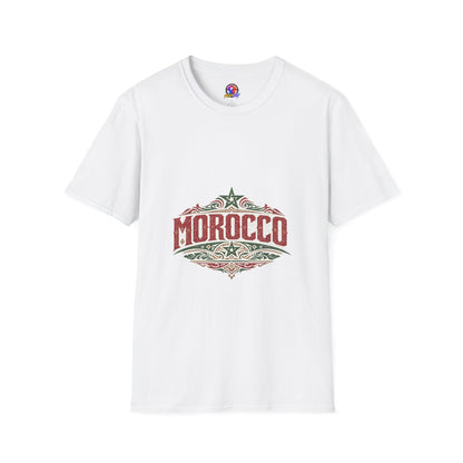 Morocco Vintage Graphic T-Shirt — Retro Travel Tee
