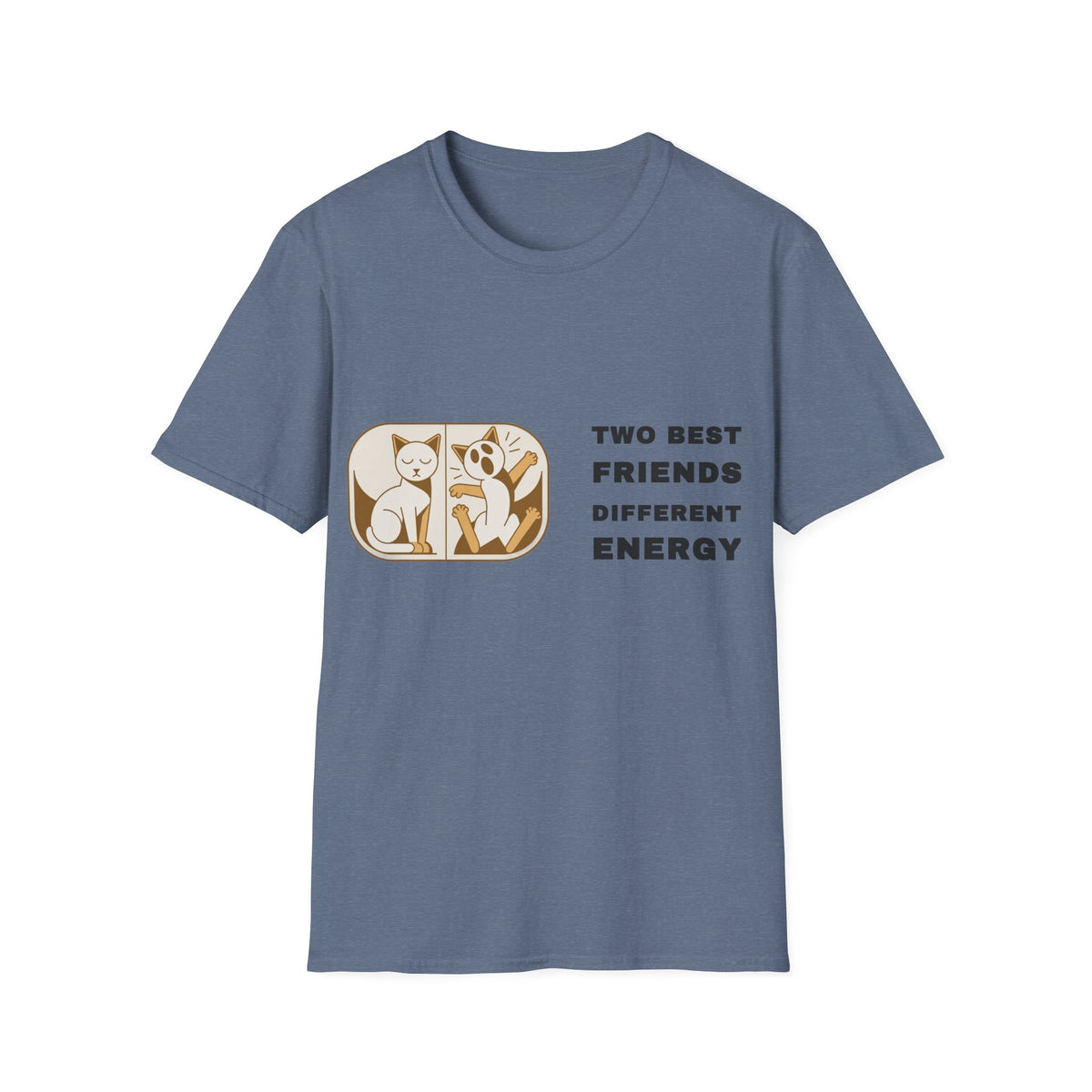 Cat and Dog T-Shirt — "Two Best Friends, Different Energy" Cute Pet Graphic Tee - Trending Now - September 2026