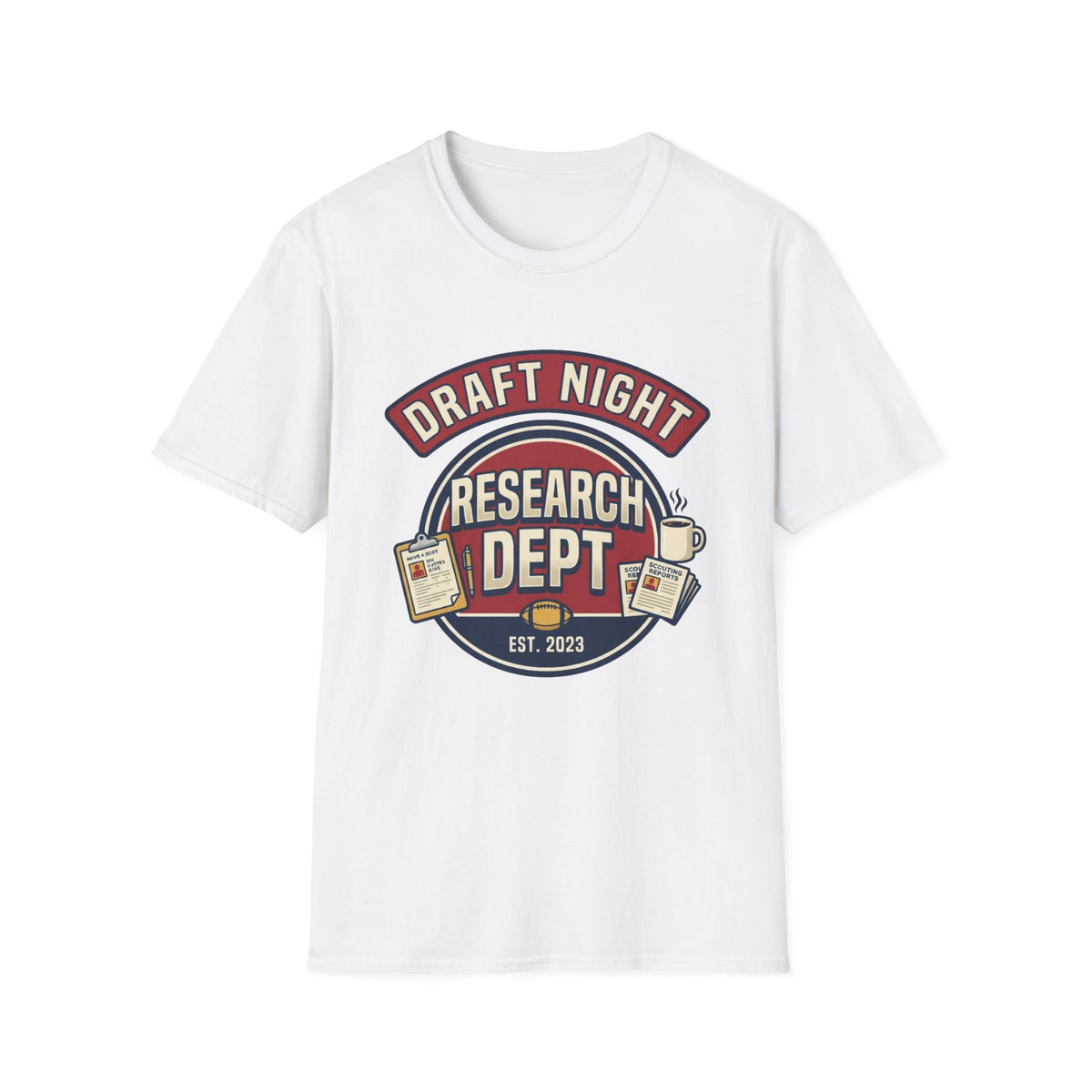 Draft Night Research Dept. T-Shirt – Sports Draft Party Tee - Trending Now - August 2026
