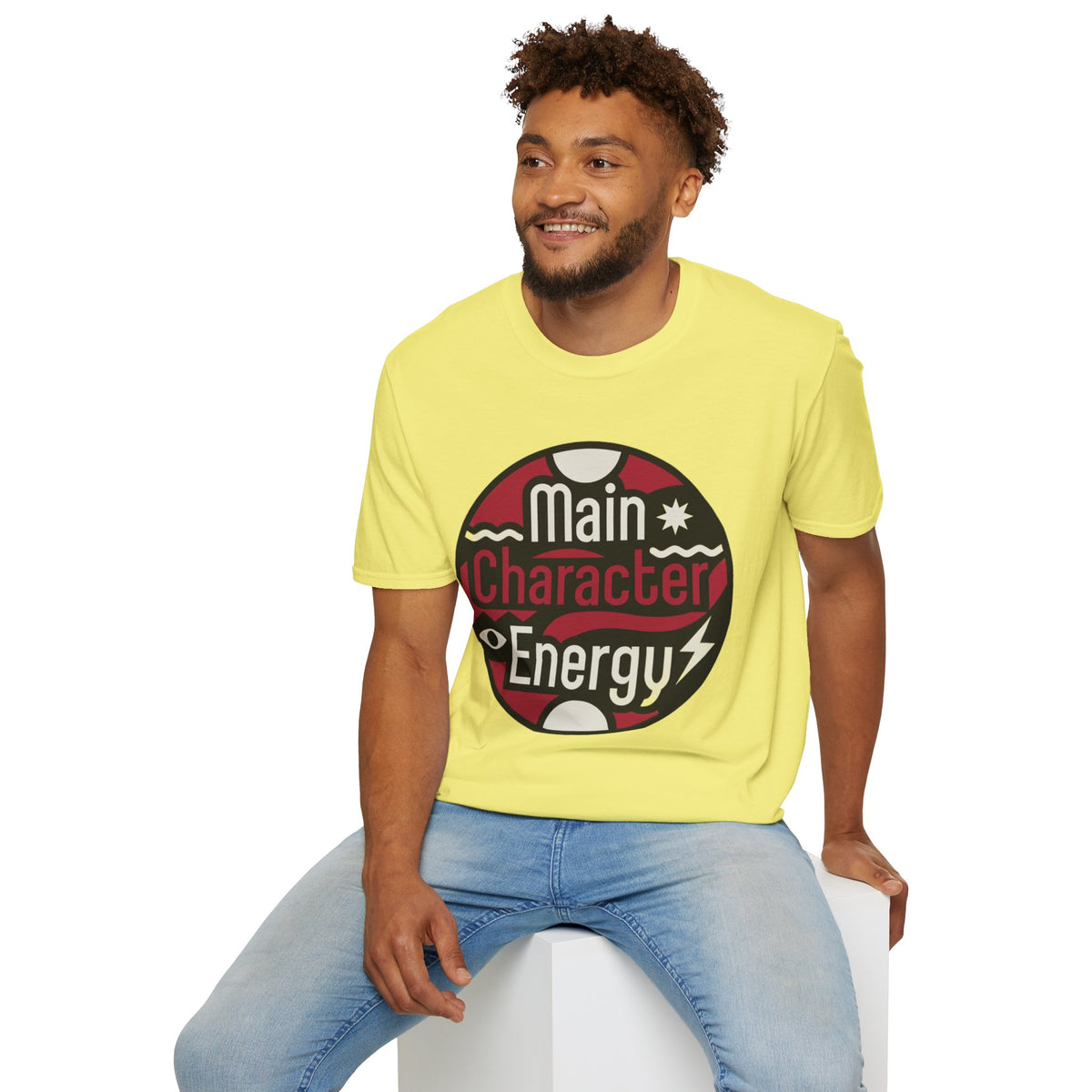 Main Character Energy T-Shirt — Bold Retro Graphic Tee - Trending Now - August 2026