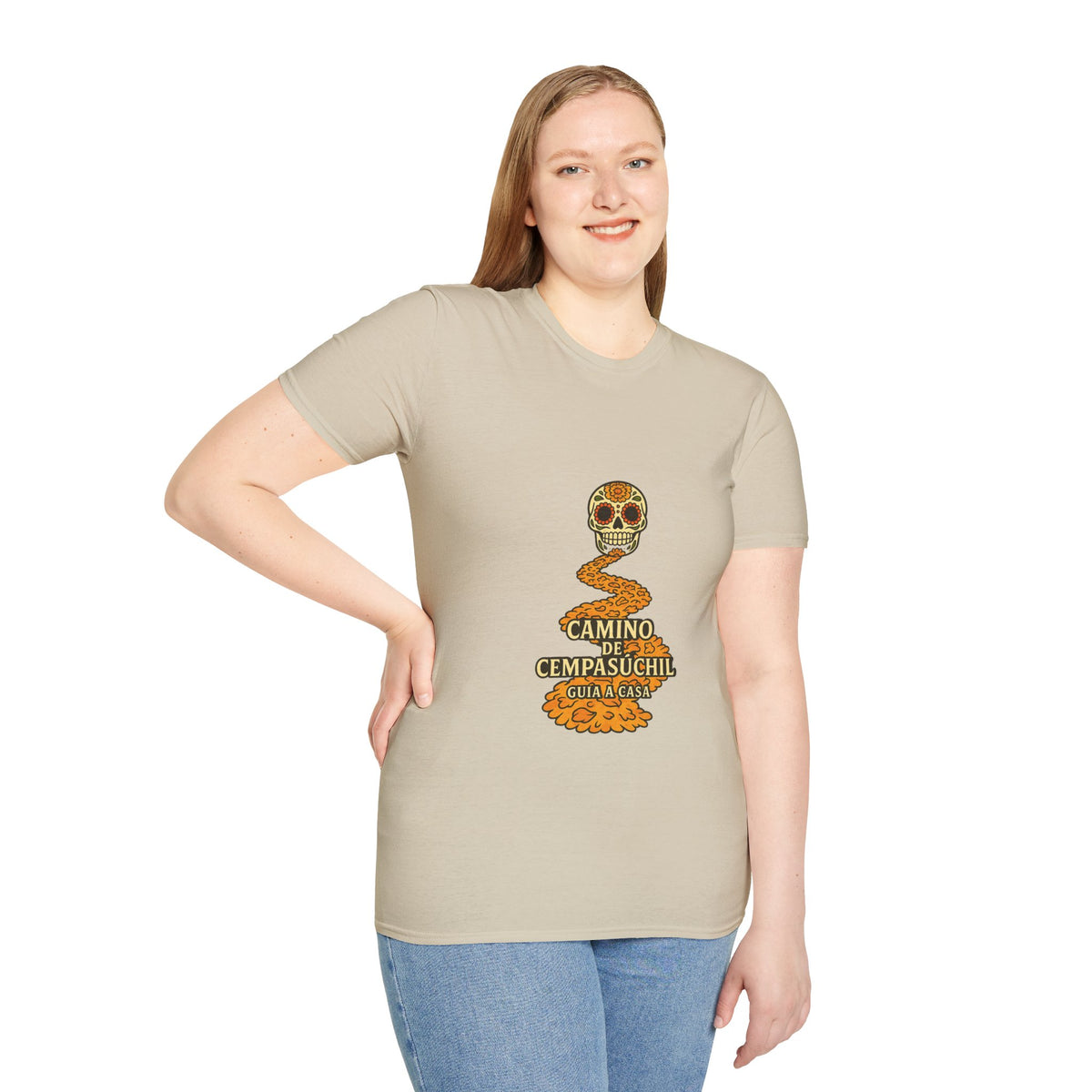 Day of the Dead Skull & Marigold T-Shirt - Trending Now - October 2026