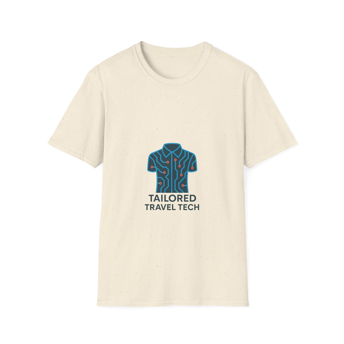 Tailored Travel Tech T-Shirt — Travel Tech Logo Tee - Trending Now - October 2026