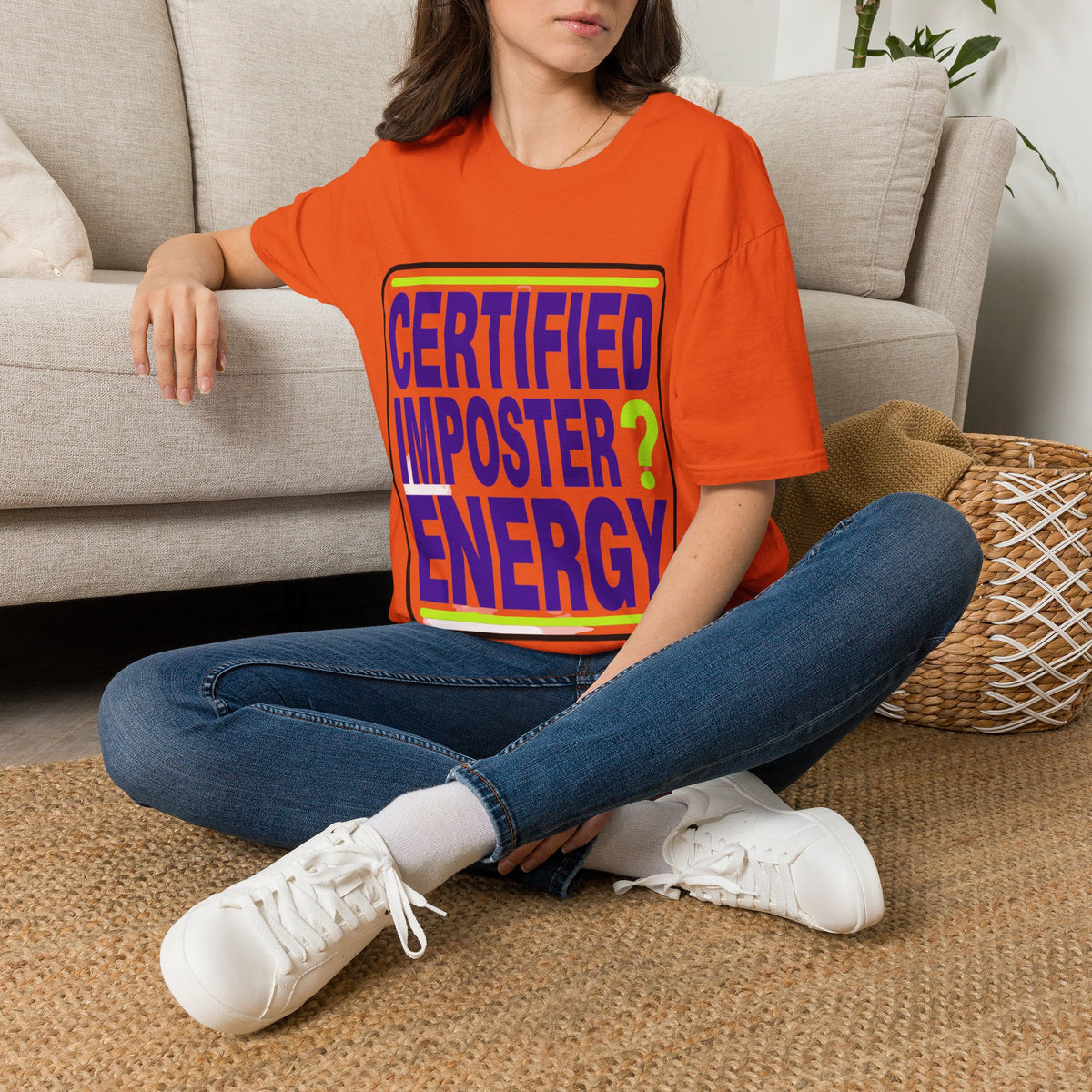 Certified Imposter Energy T-Shirt - Trending Now - August 2026