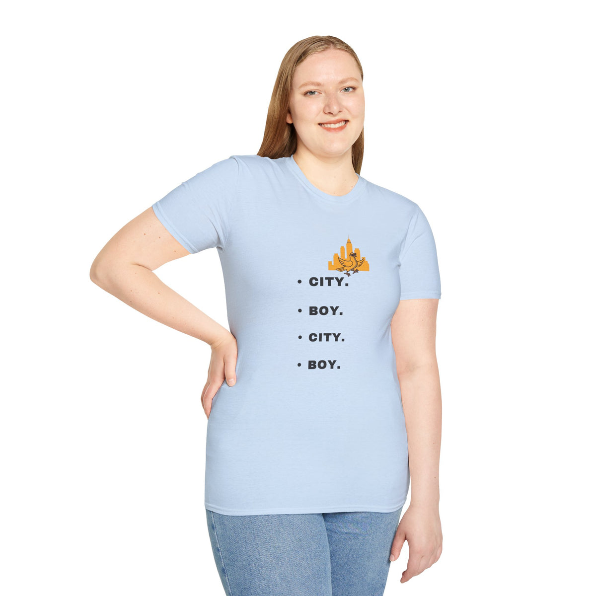 City Boy T-Shirt — Minimal Skyline Graphic Tee - Trending Now - September 2026