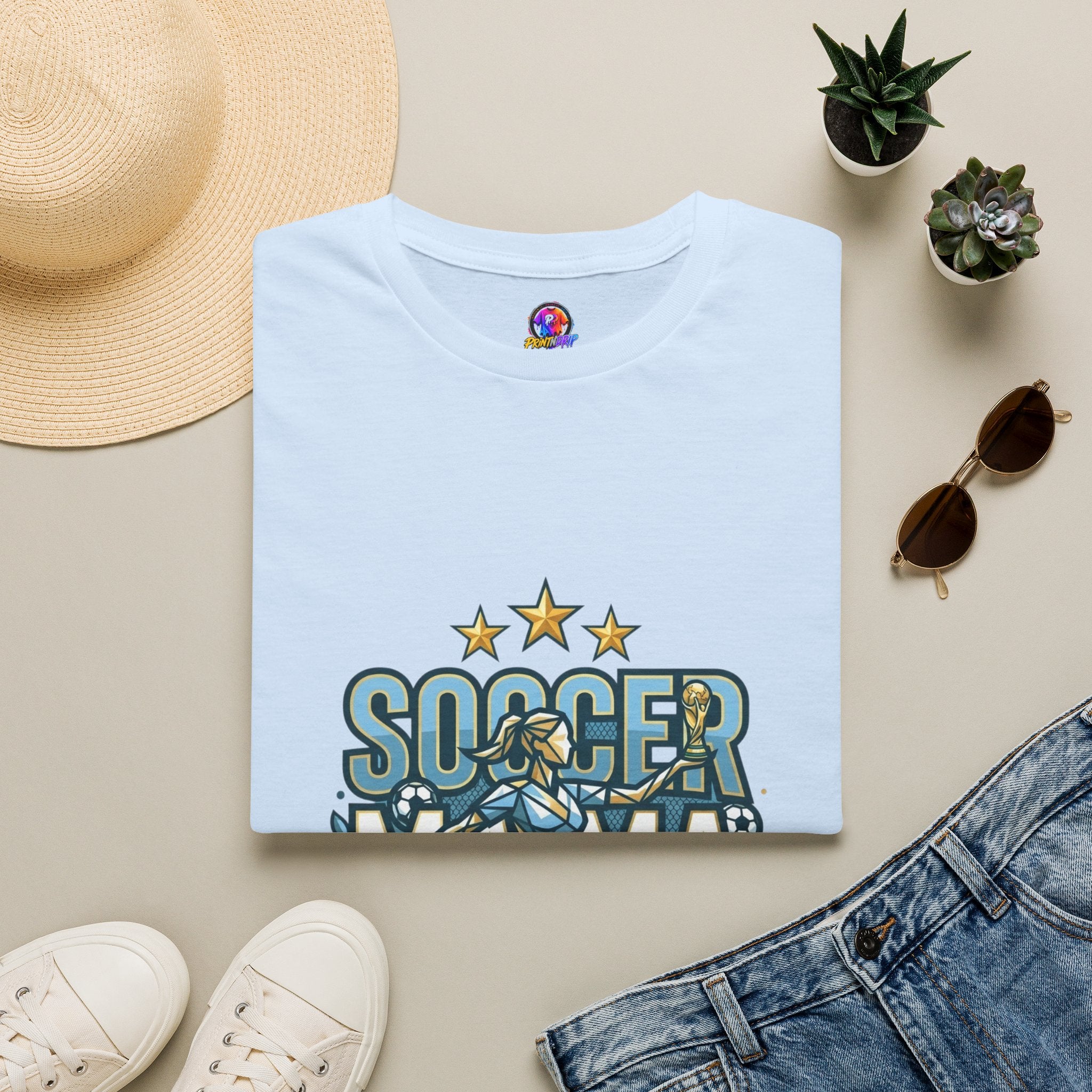 Soccer Mama 2026 T-Shirt — Women's Supporter Mom Tee