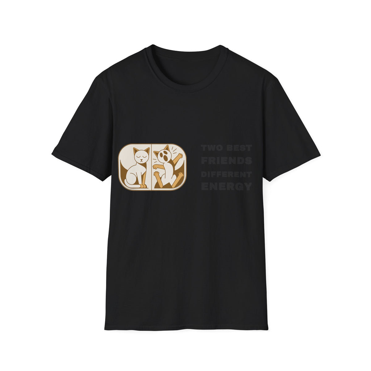 Cat and Dog T-Shirt — "Two Best Friends, Different Energy" Cute Pet Graphic Tee - Trending Now - September 2026