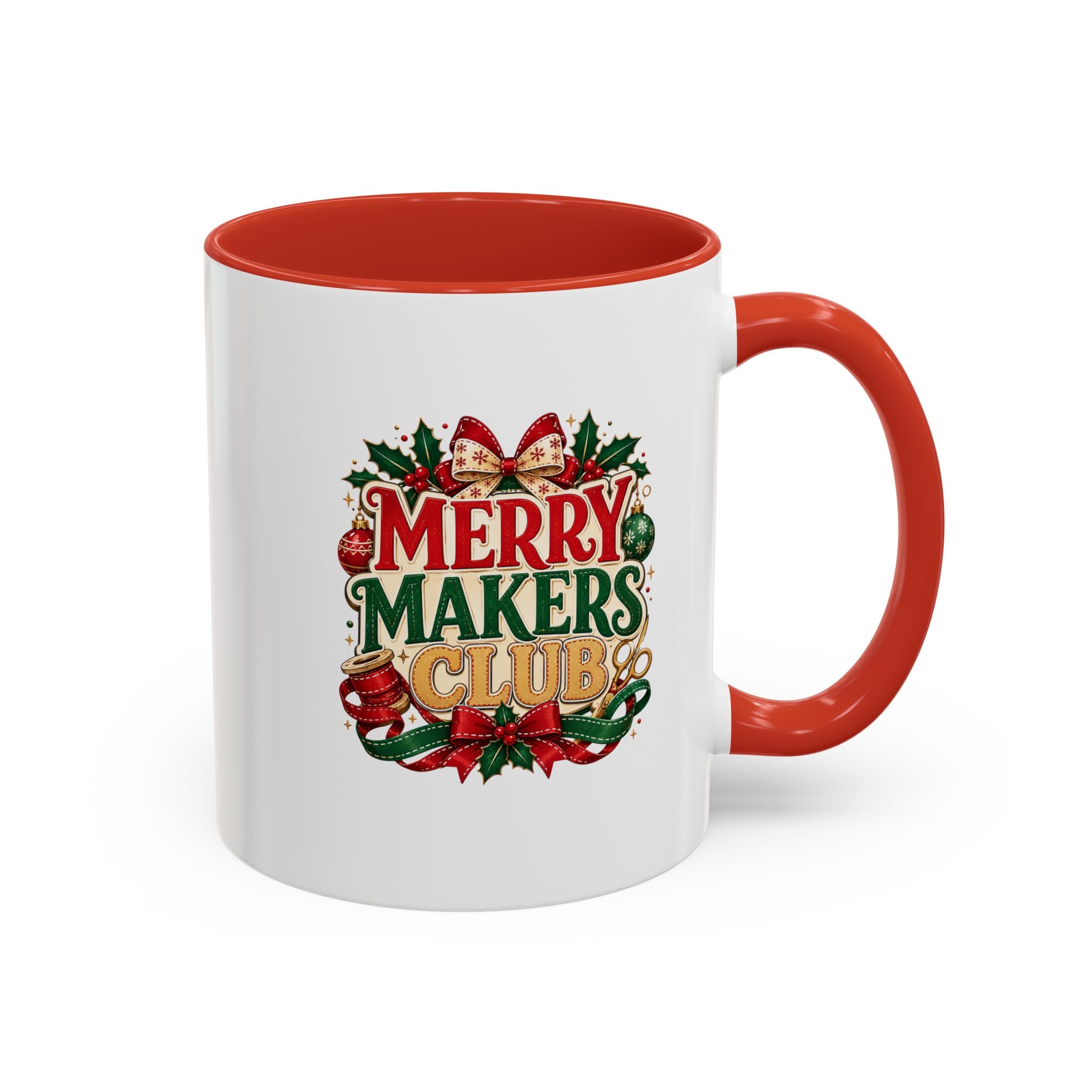 Accent Coffee Mug Merry Makers Club