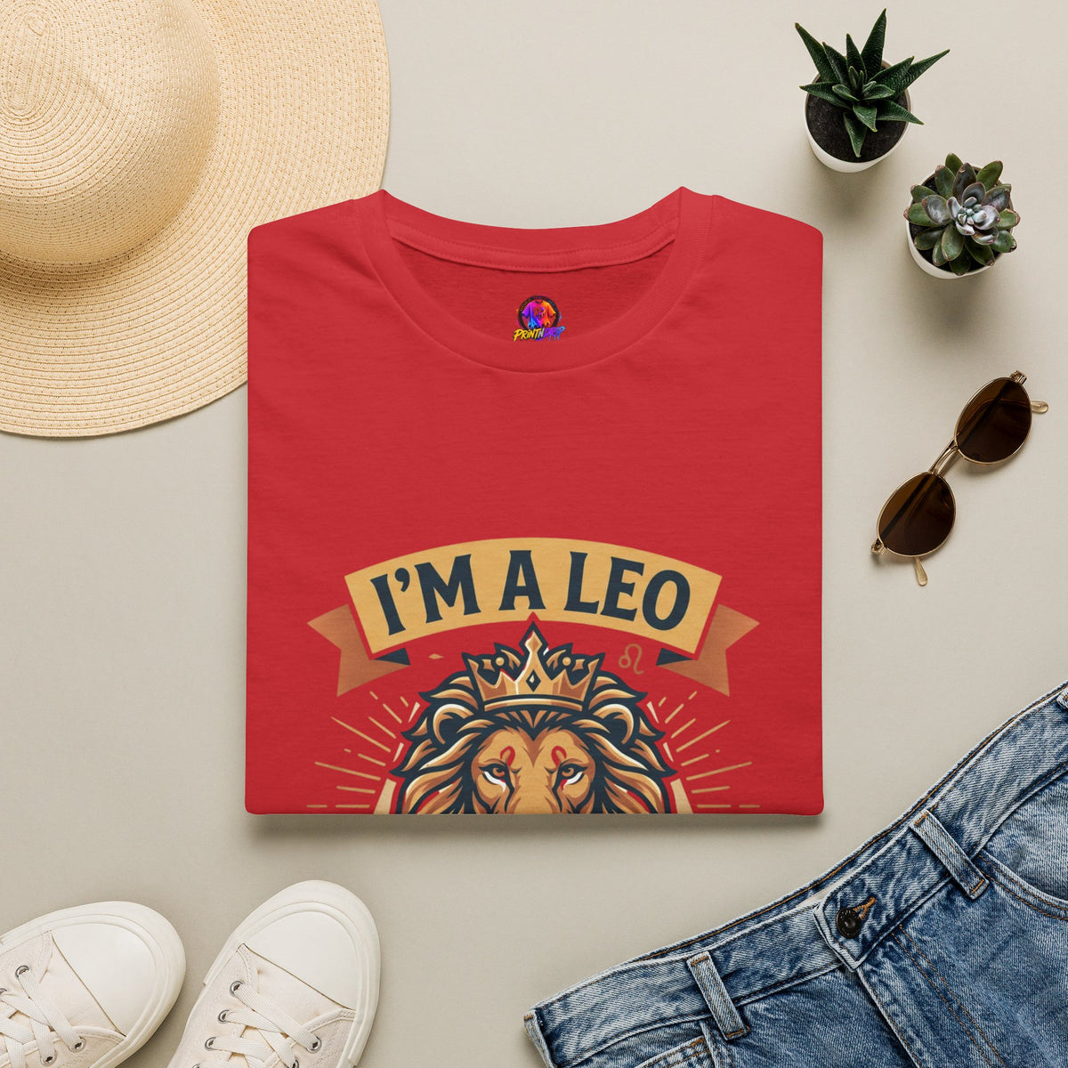 I’m a Leo Lion Zodiac T-Shirt — 'Of Course I’m the Main Character' Horoscope Tee