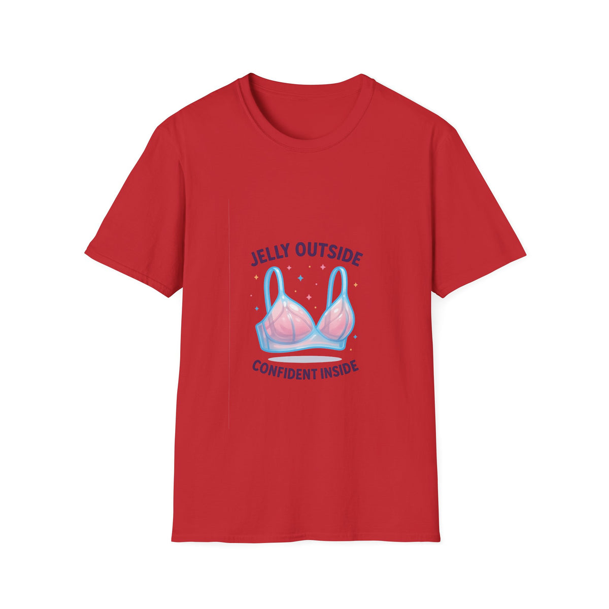 T-Shirt — "Jelly Outside, Confident Inside" Bikini Illustration- Trending Now - October 2026