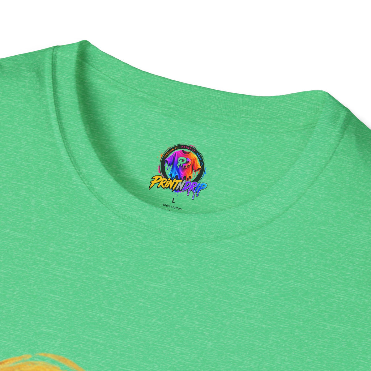 Childhood Cancer Awareness T-Shirt — "Stronger Brighter Kinder Braver" Gold Ribbon