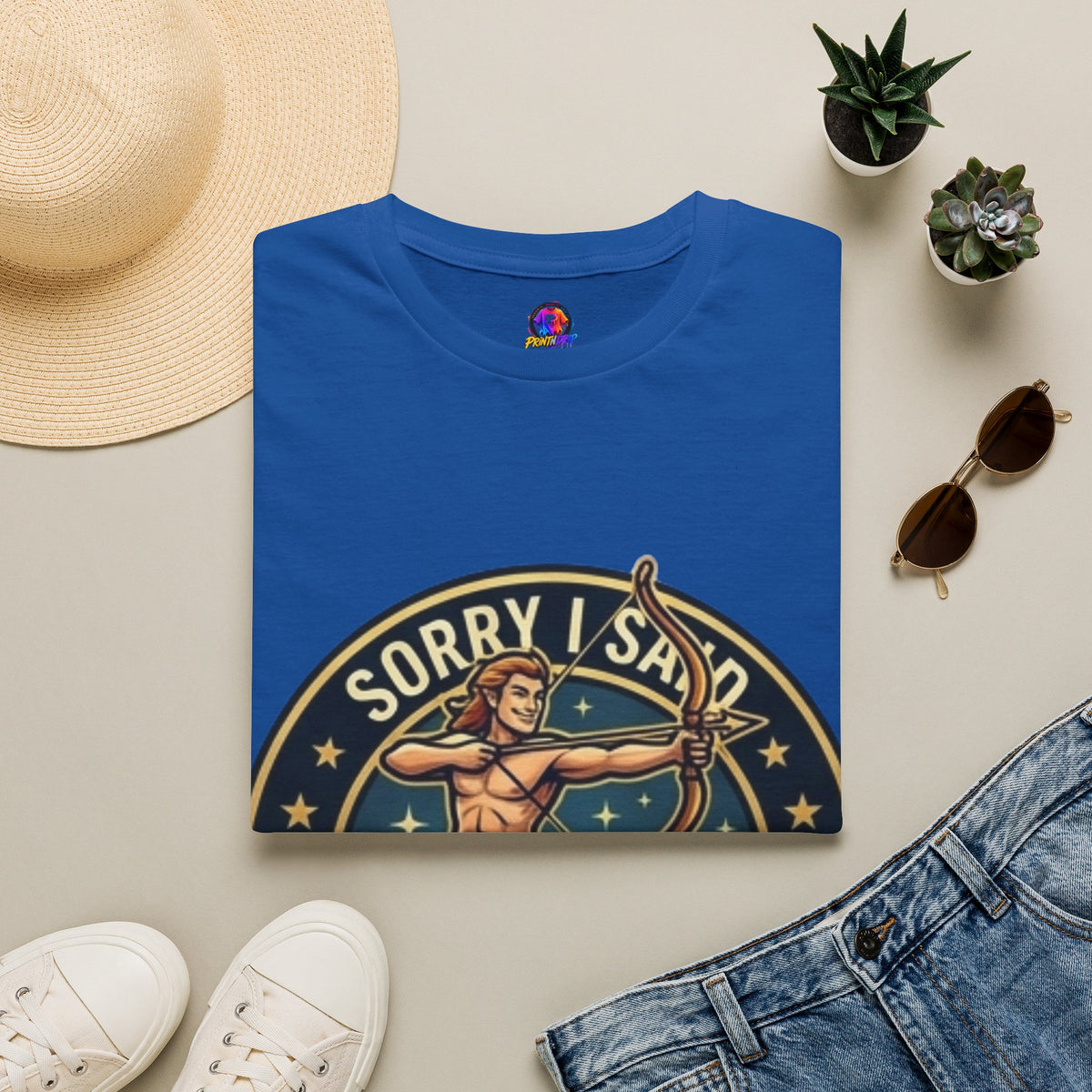 Sagittarius T-Shirt "Sorry I Said What Everyone Else Was Thinking" – Zodiac Archer Graphic Tee