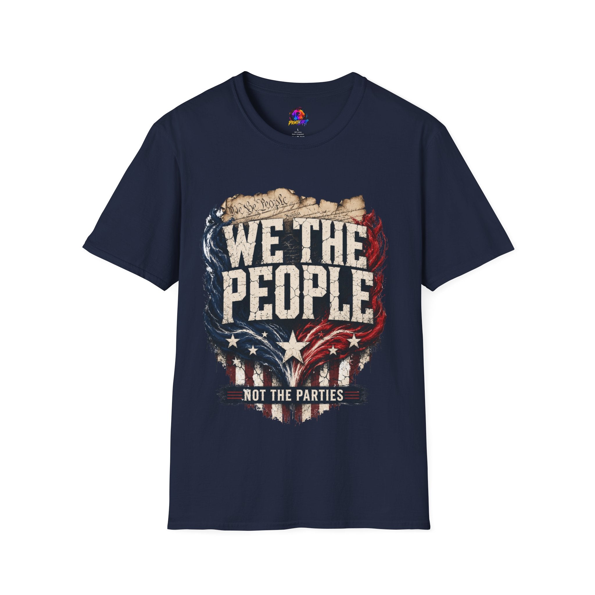 We The People T‑Shirt — Patriotic Americana Tee with ‘We The People’ Design