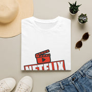 Netflix Documentary About Me Red Block Letter T-Shirt - Funny Sarcastic Pop Culture Tee - Trending Now - September 2026