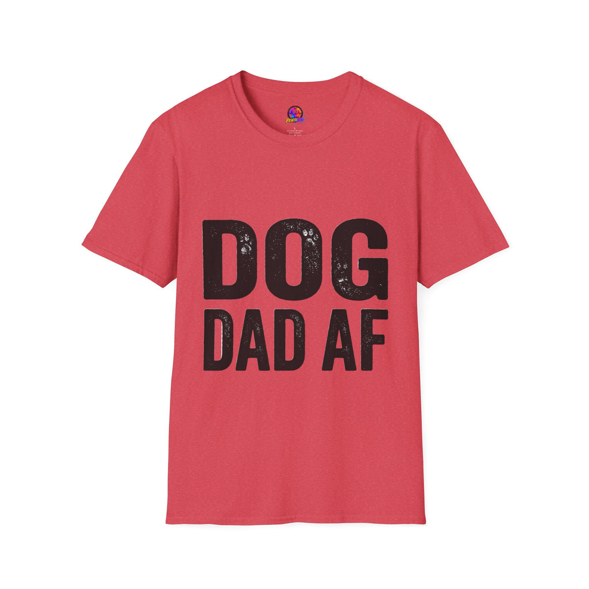 Dog Dad Af Unisex Softstyle T-Shirt