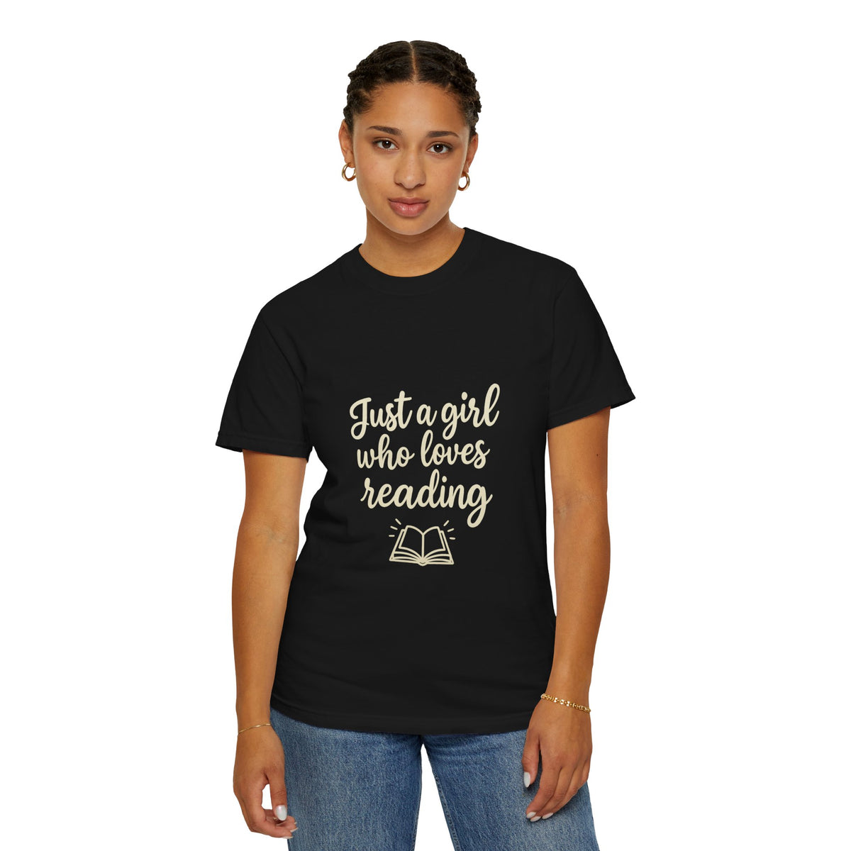 Reading Lover T‑Shirt — "Just a Girl Who Loves Reading" Book Tee - Trending Now - October 2026