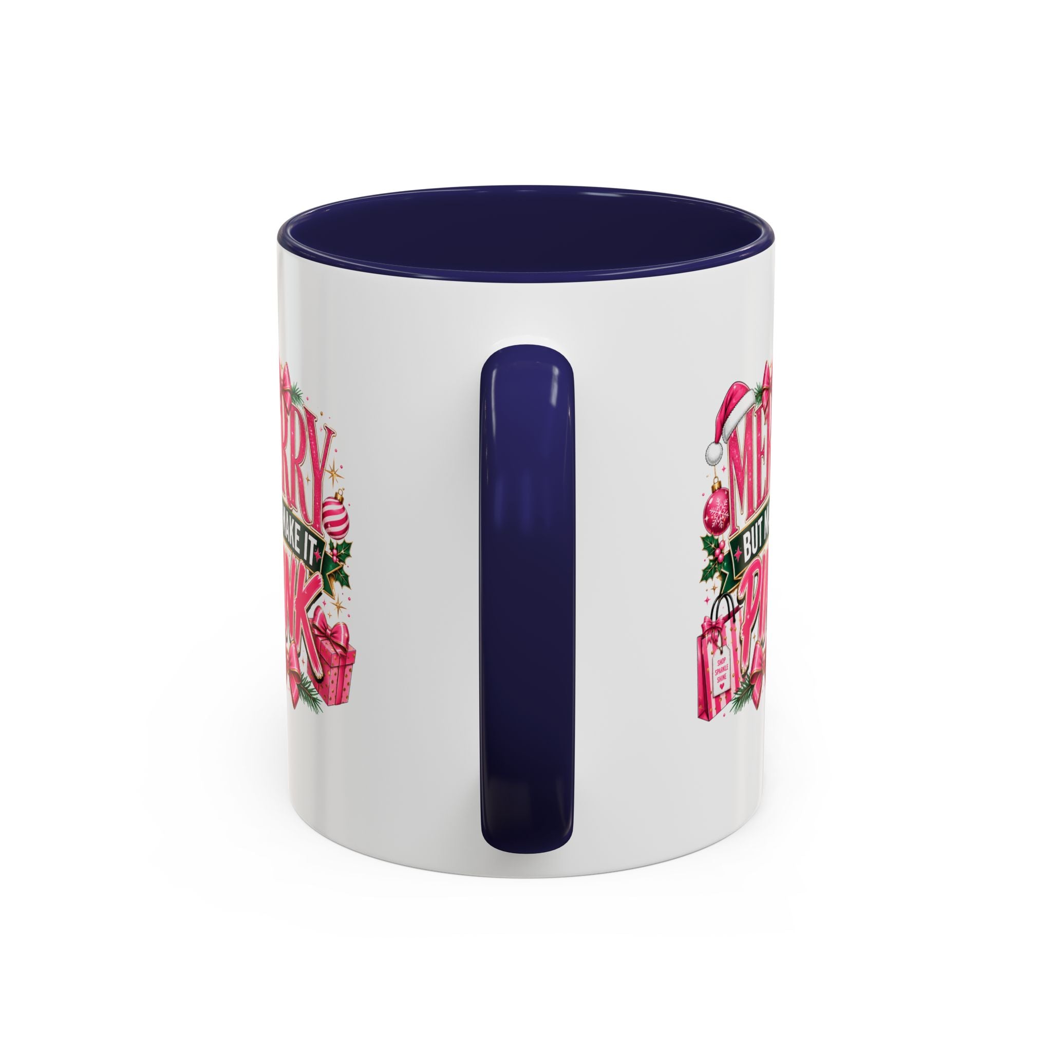 Accent Coffee Mug Merry Pink