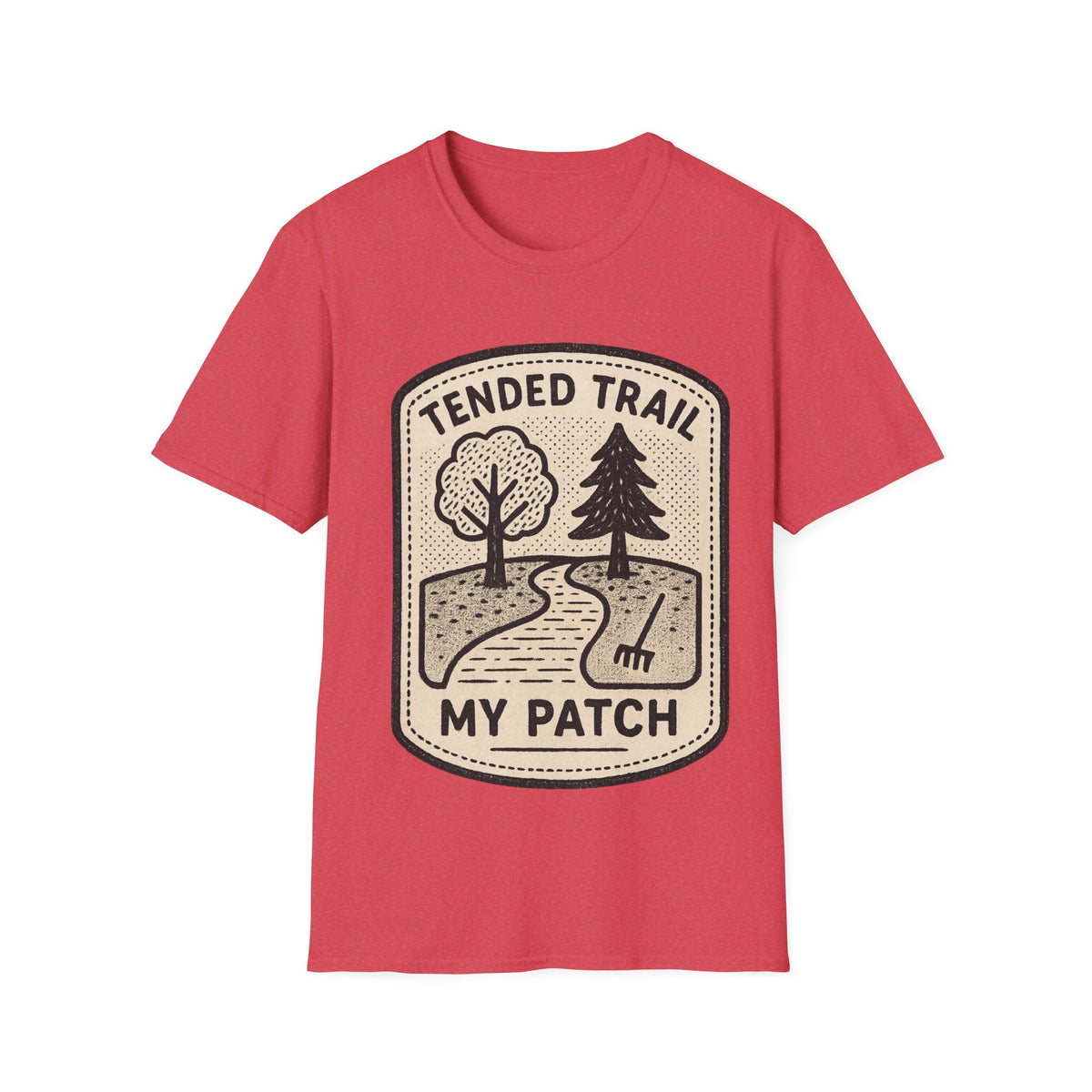 Guided Trail My Patch Vintage Badge T-Shirt, Retro Outdoor Hiking Graphic Tee - Trending Now - September 2026