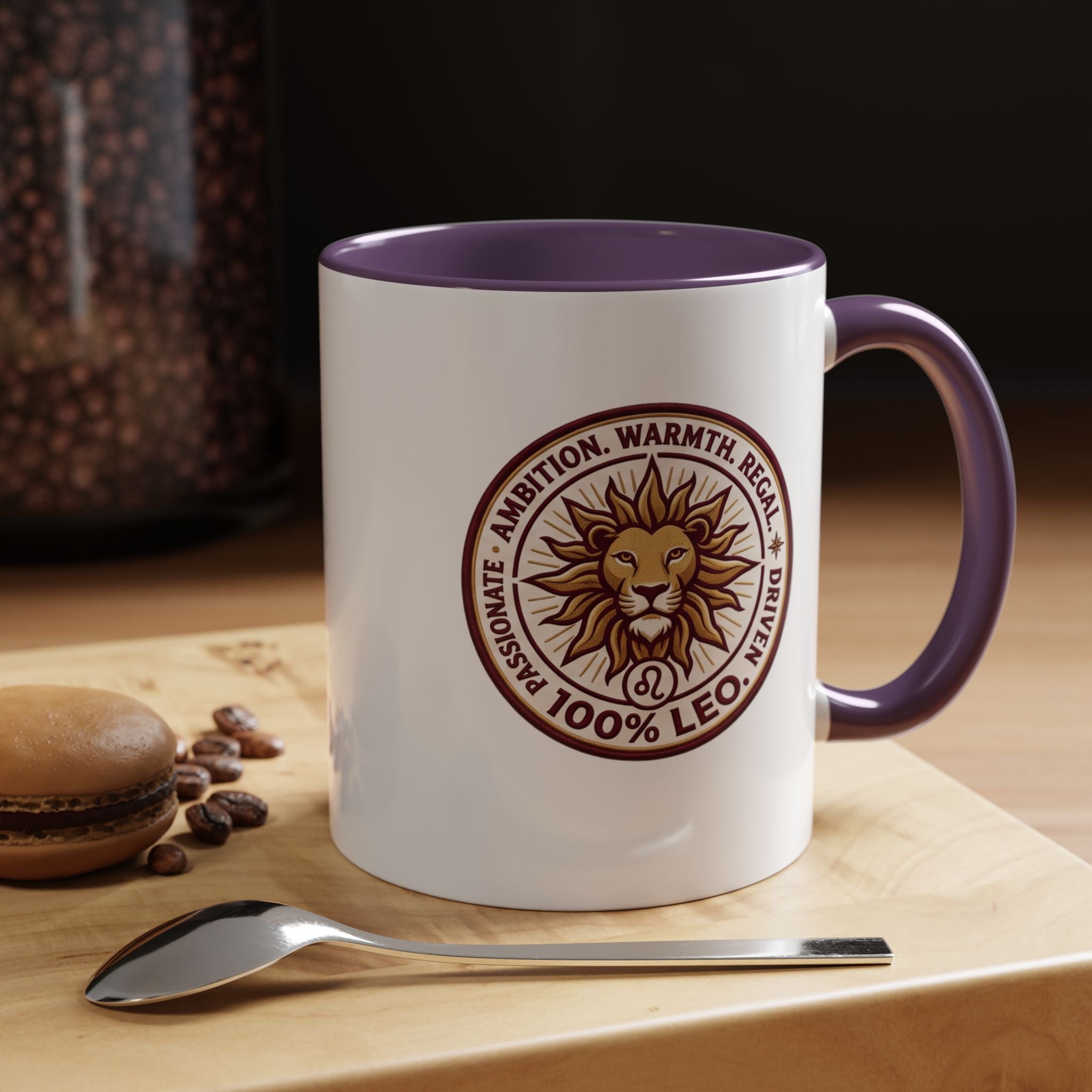 Leo Zodiac Coffee Mug — 100% Leo Lion Horoscope Gift
