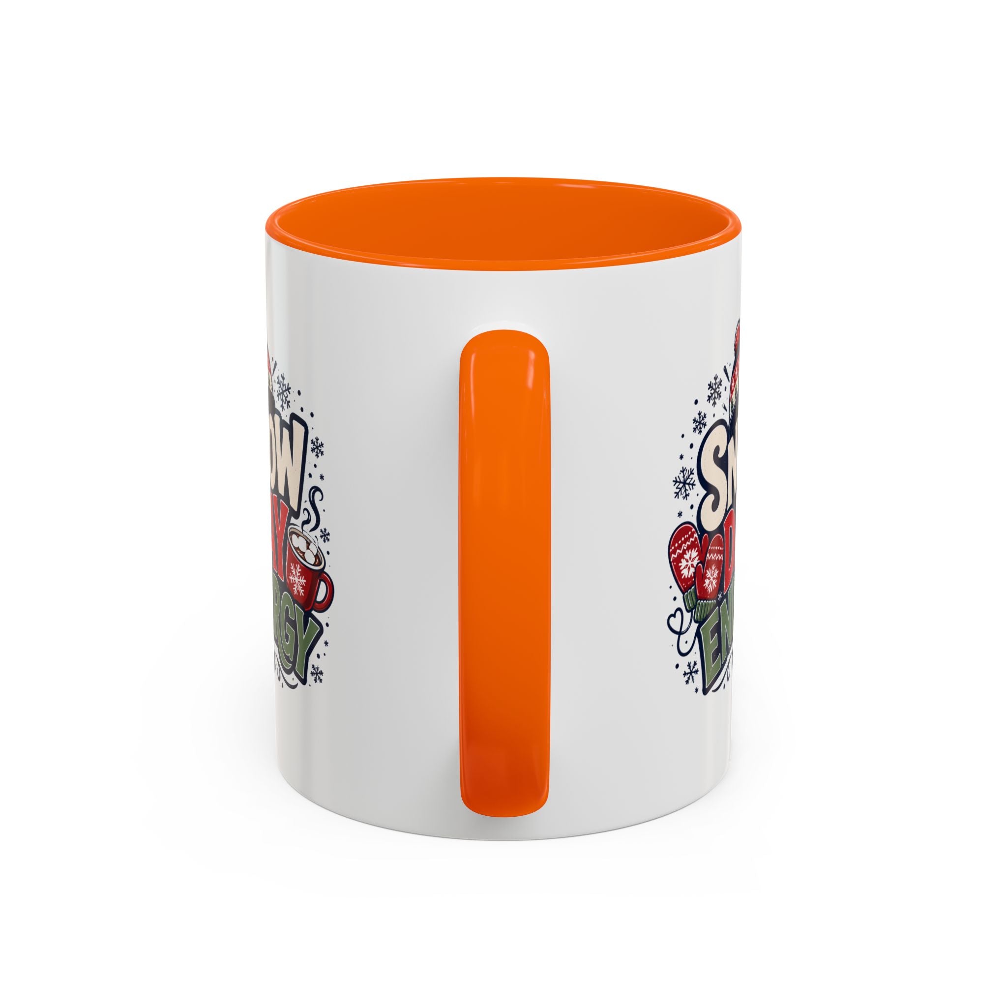 Snow Day Energy Coffee Mug — Winter Hot Cocoa Holiday Drinkware