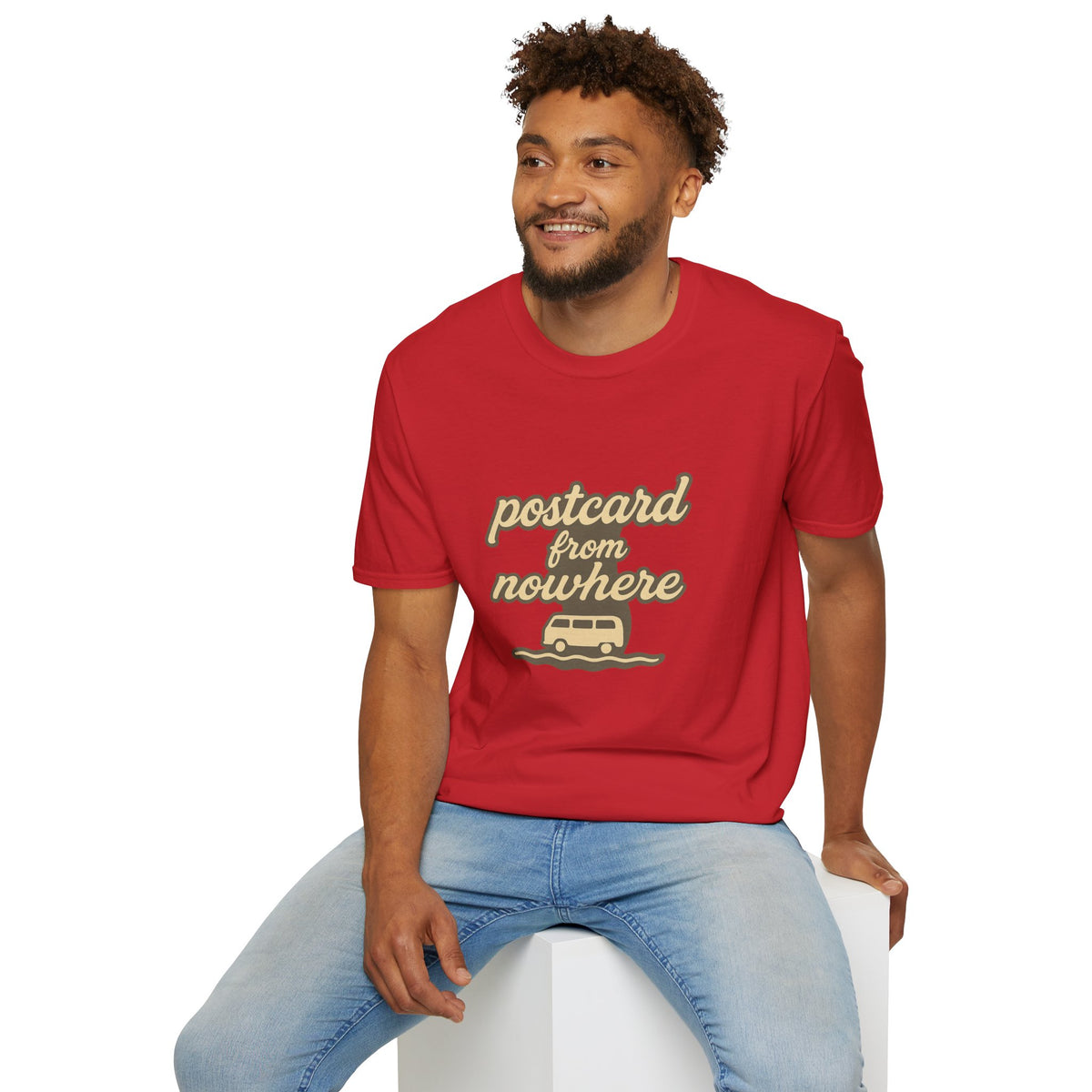 Postcard From Nowhere T‑Shirt – Retro Roadtrip Graphic Tee - Trending Now - August 2026