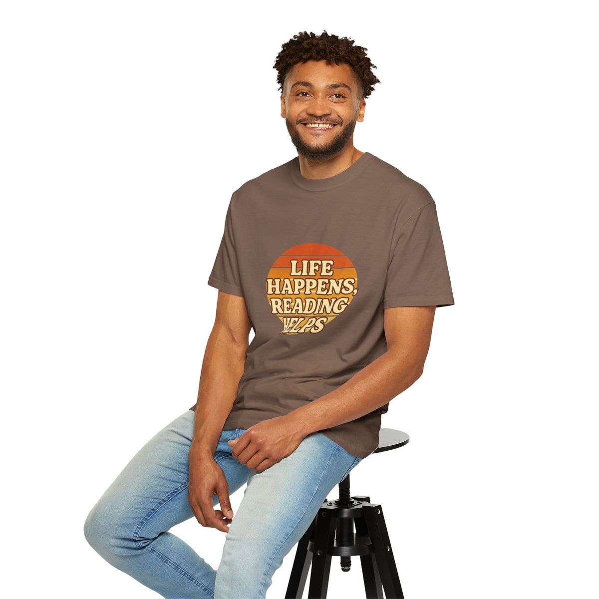 Reading Helps T-Shirt — "Life Happens, Reading Helps" Retro Book Tee - Trending Now - October 2026