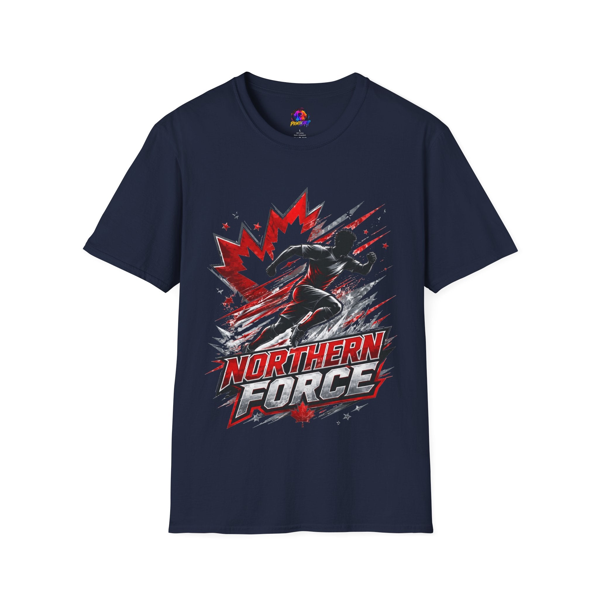 Canada Northern Force Running T‑Shirt — Canada Maple Runner Athletic Tee