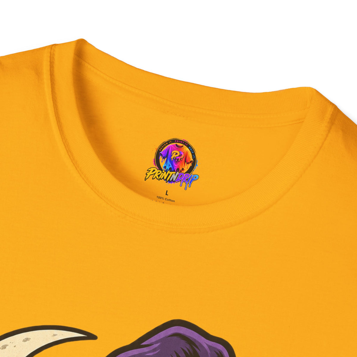 Midnight Mischief Halloween T-Shirt — Witch Hat & Bats Graphic
