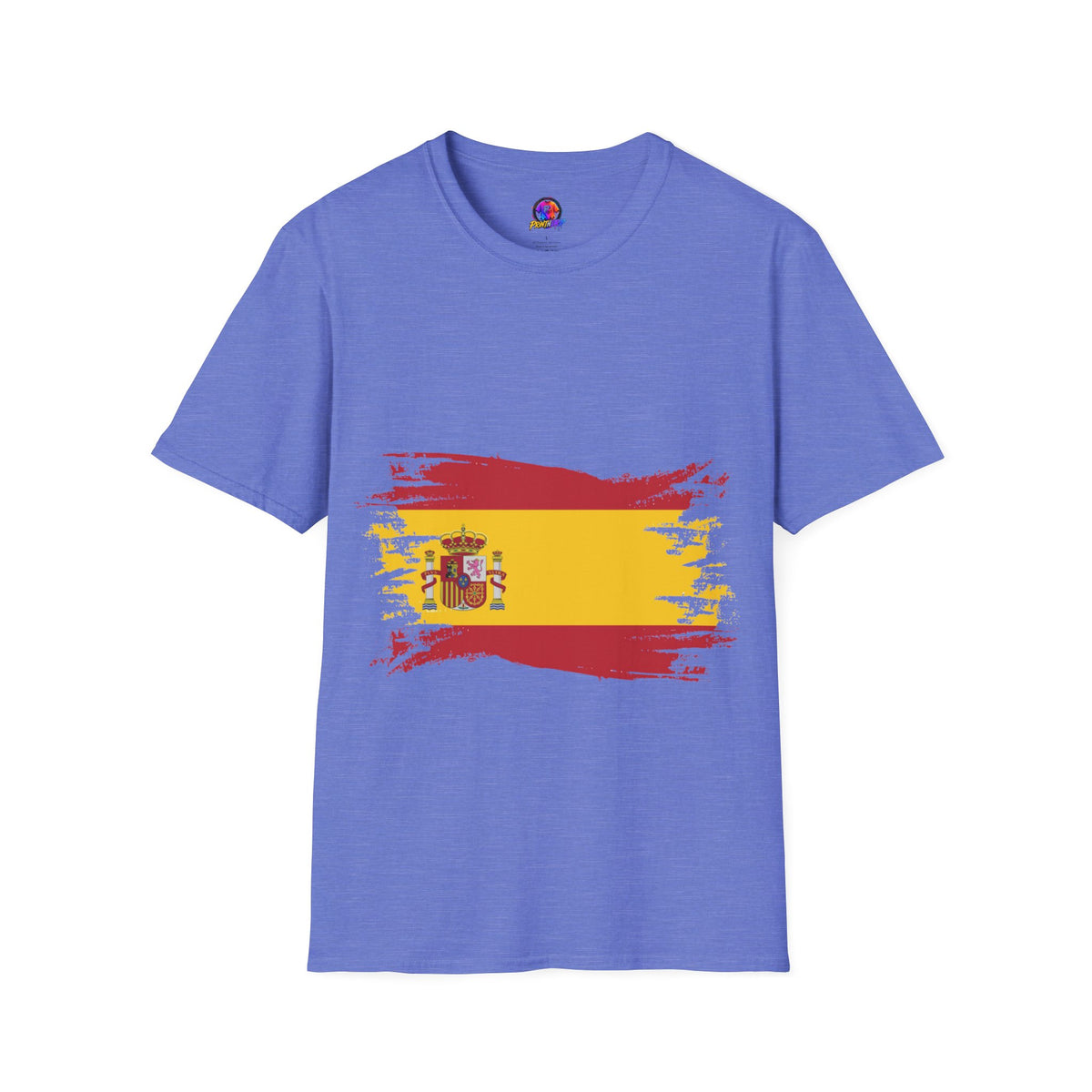 Spain Flag T-Shirt — Distressed Spanish Flag Graphic Tee