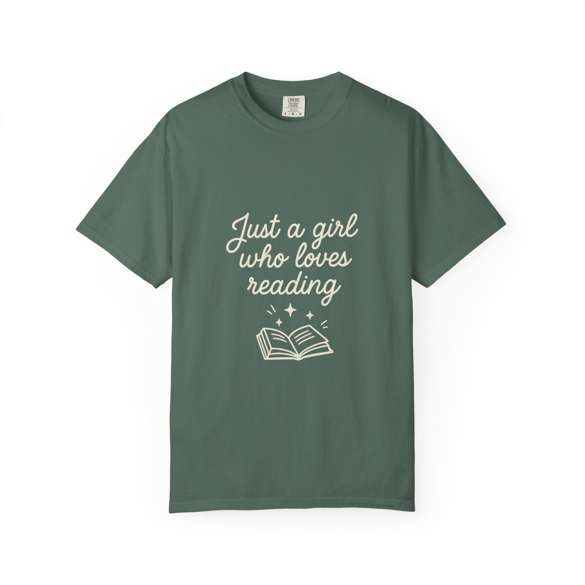 Reading Lover T‑Shirt — "Just a Girl Who Loves Reading" Graphic Tee - Trending Now - October 2026