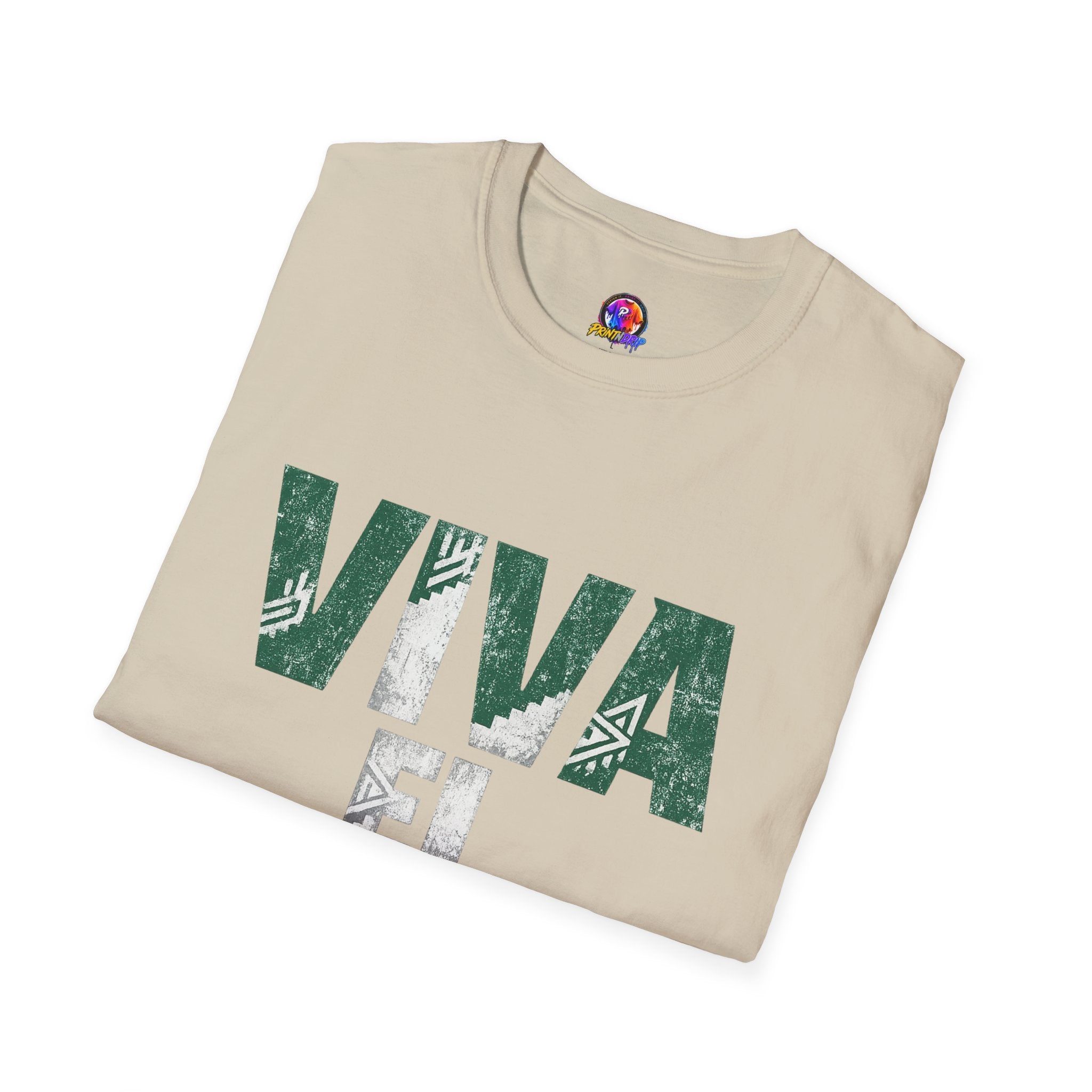 Mexico T-Shirt — "Viva El Fútbol" Mexican Soccer Graphic Tee