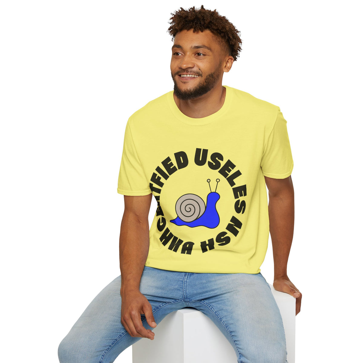 Certified Useless Snail T-Shirt — Funny Cute Graphic Tee for Sarcastic Gifts - Trending Now - August 2026