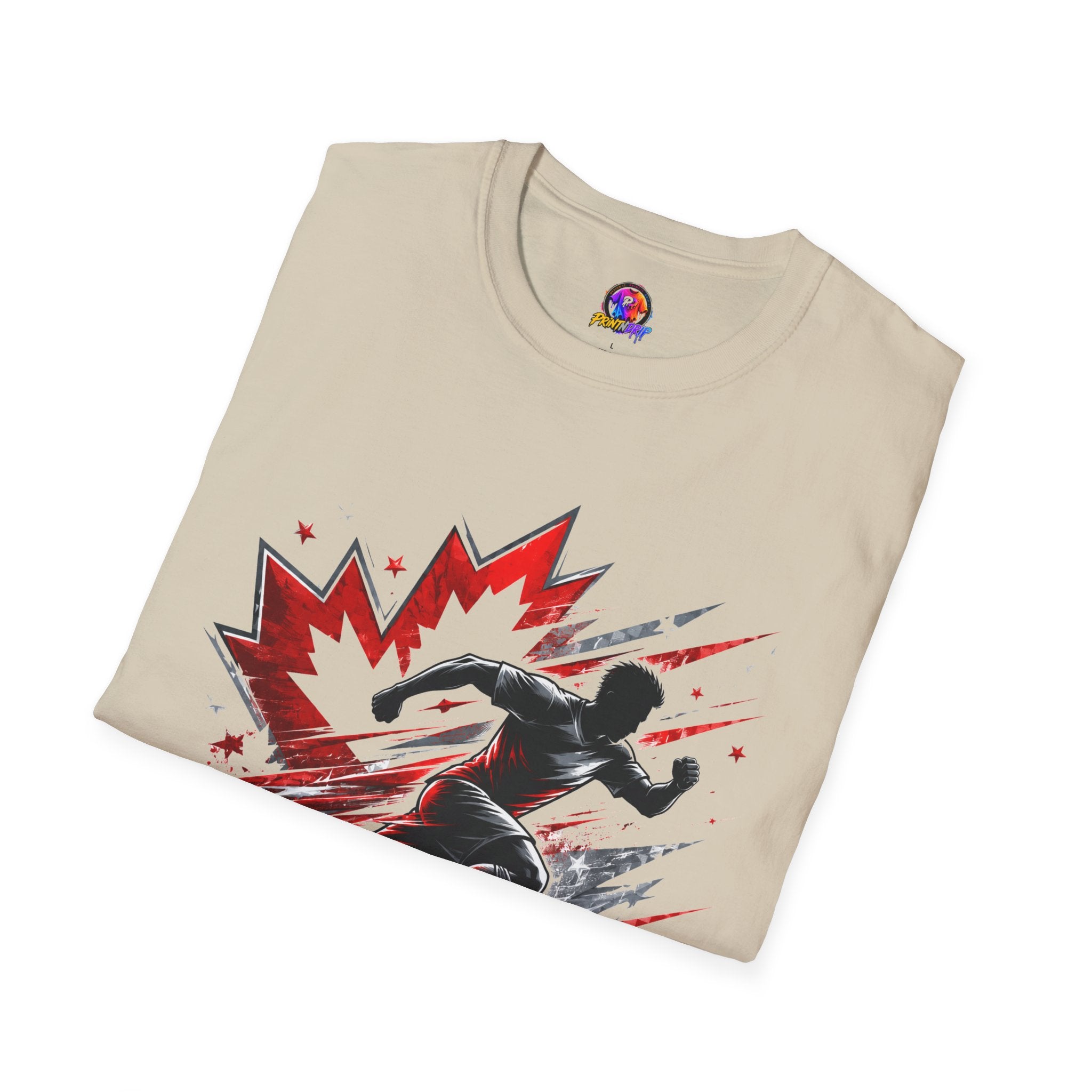 Canada Northern Force Running T‑Shirt — Canada Maple Runner Athletic Tee