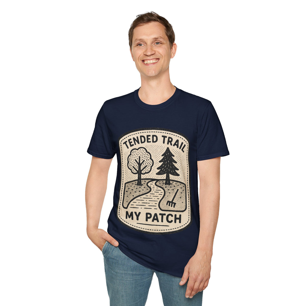 Guided Trail My Patch Vintage Badge T-Shirt, Retro Outdoor Hiking Graphic Tee - Trending Now - September 2026