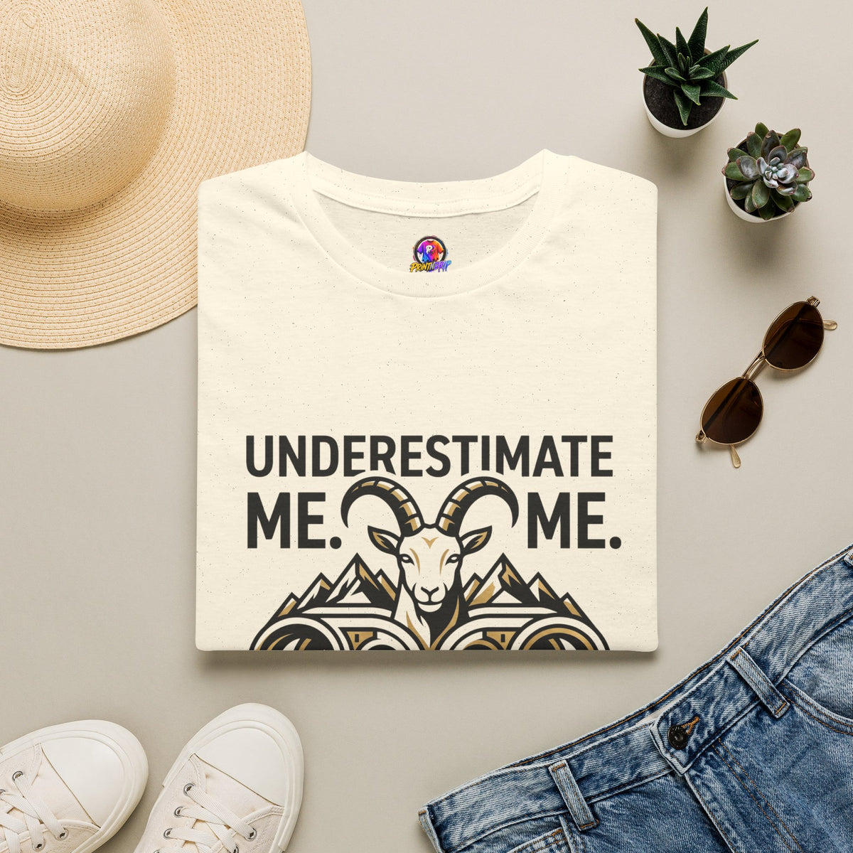Capricorn 'Underestimate Me That'll Be Fun' T-Shirt