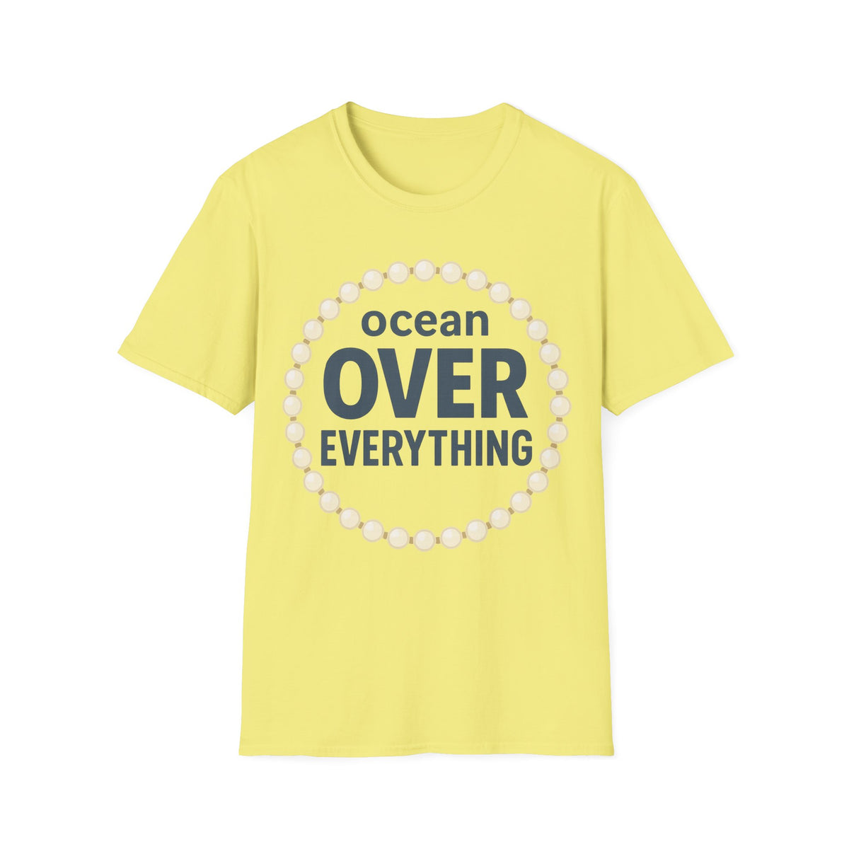 Ocean Over Everything T-Shirt — Minimal Coastal Graphic Tee - Trending Now - September 2026