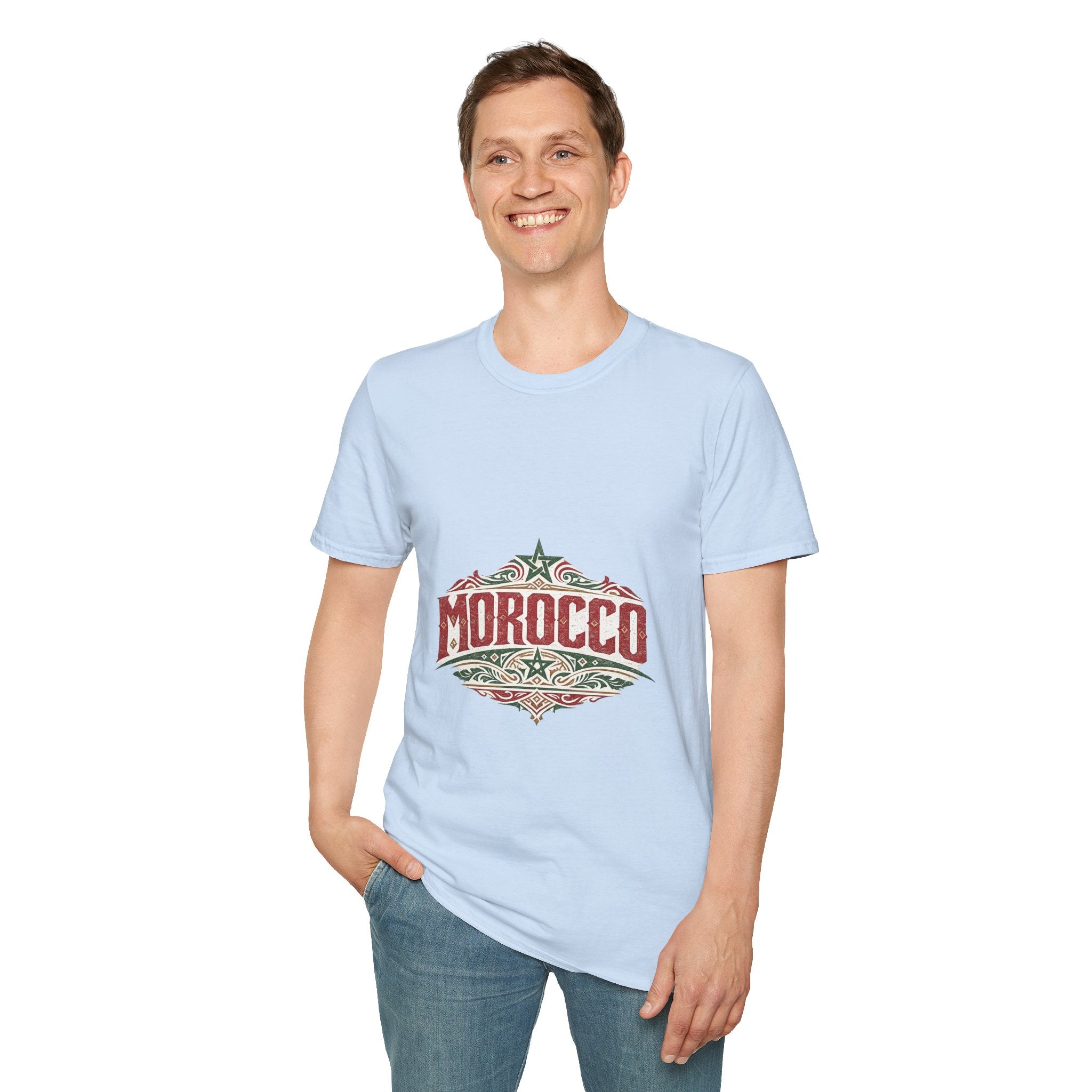 Morocco Vintage Graphic T-Shirt — Retro Travel Tee