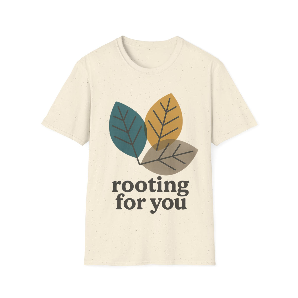 Leaf Trio T-Shirt — 'Rooting for You' Botanical Graphic Tee - Trending Now - September 2026