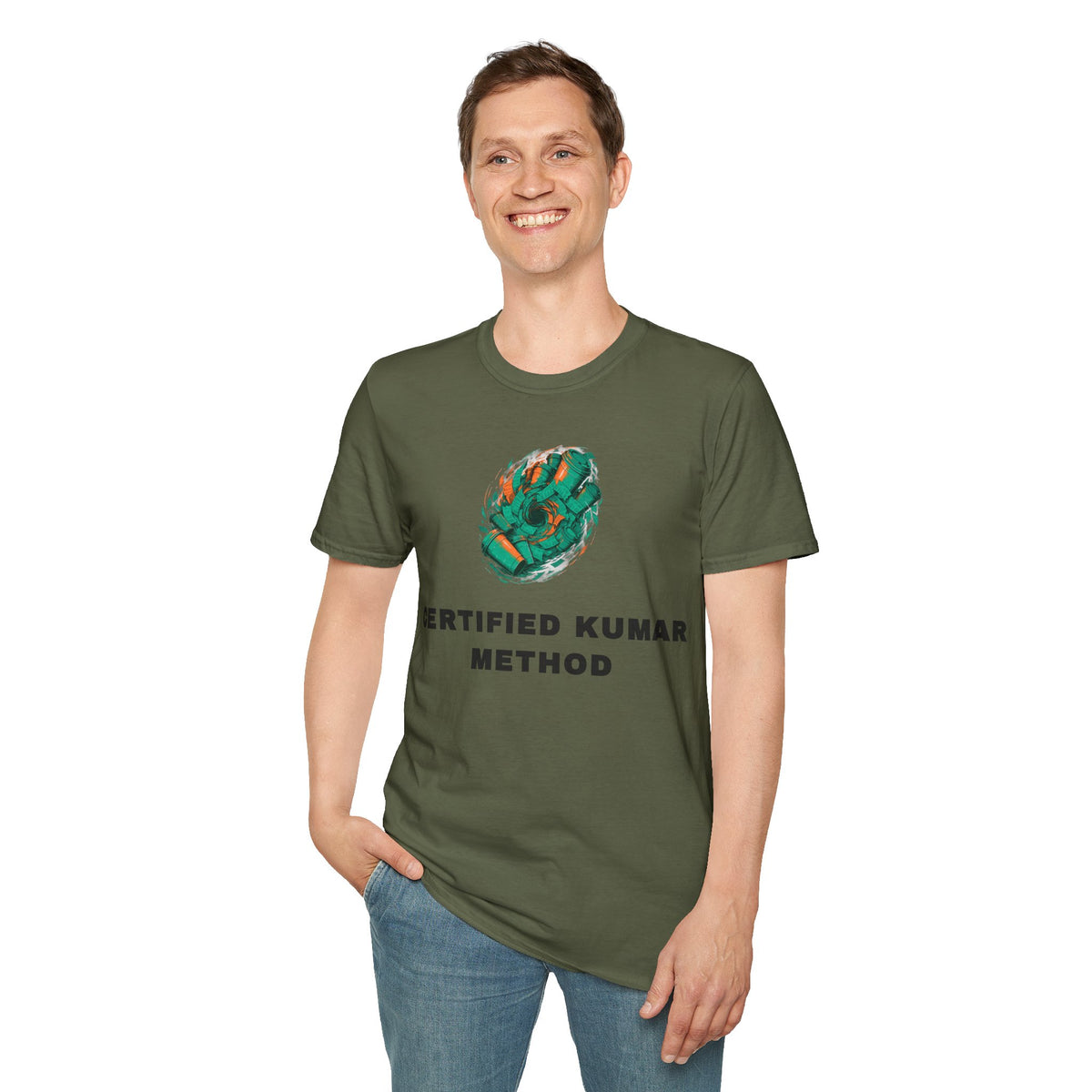 Certified Kumar Method T-Shirt — Minimal Abstract Art Tee - Trending Now - September 2026