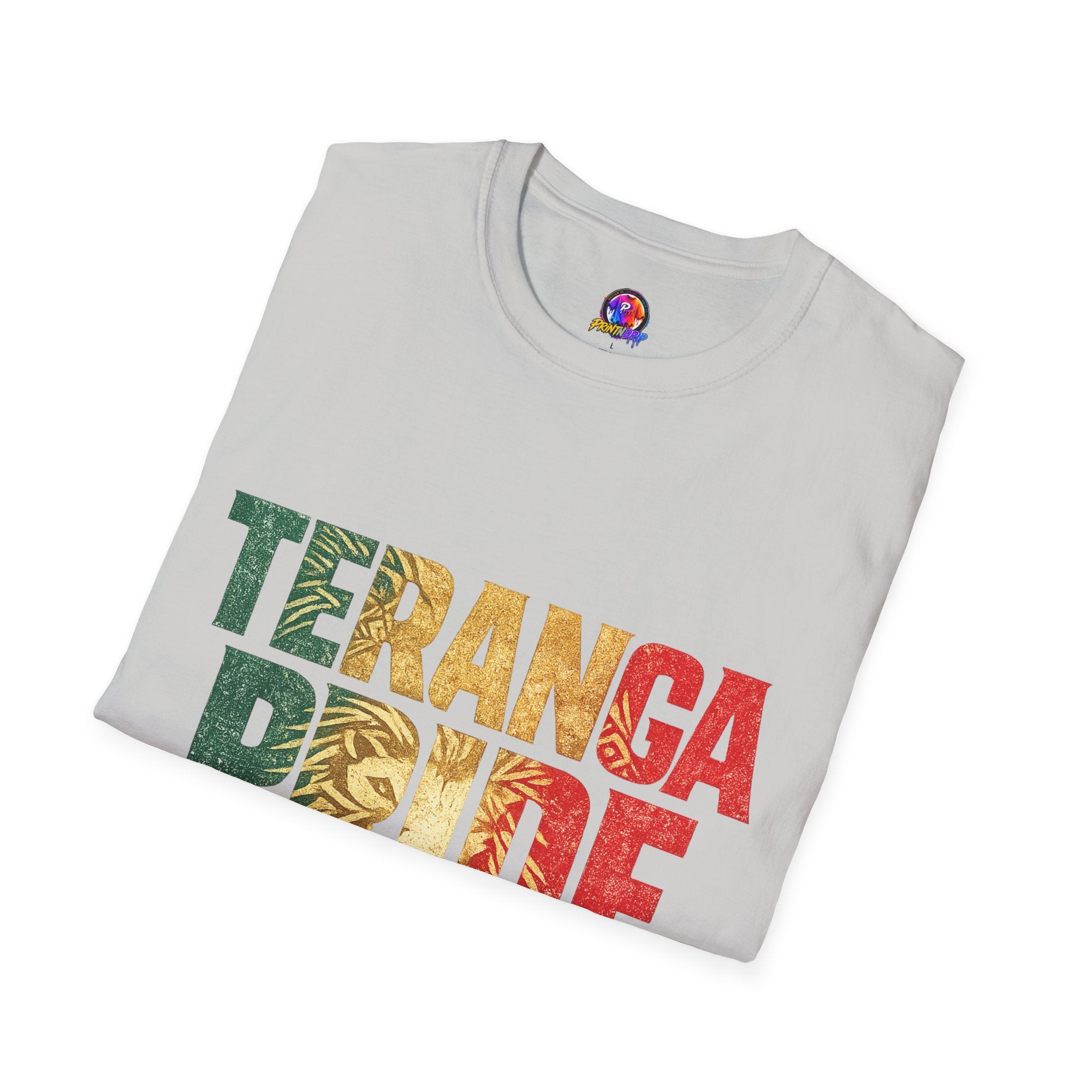 Senegal Teranga Pride T-Shirt — Senegal Flag Colors & Lion Graphic
