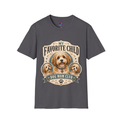 My Favorite Child Dog Mom Club T-Shirt — Cute Puppy Pet Lover Tee
