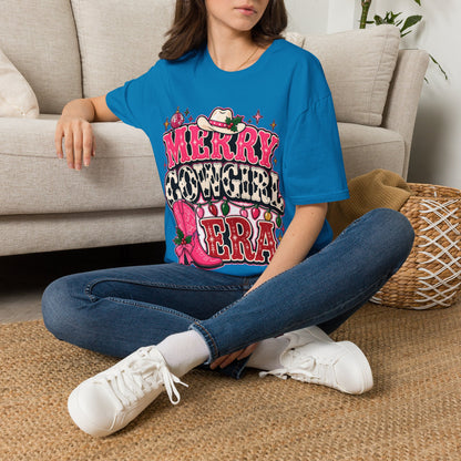 Merry Cowgirl Christmas T-Shirt